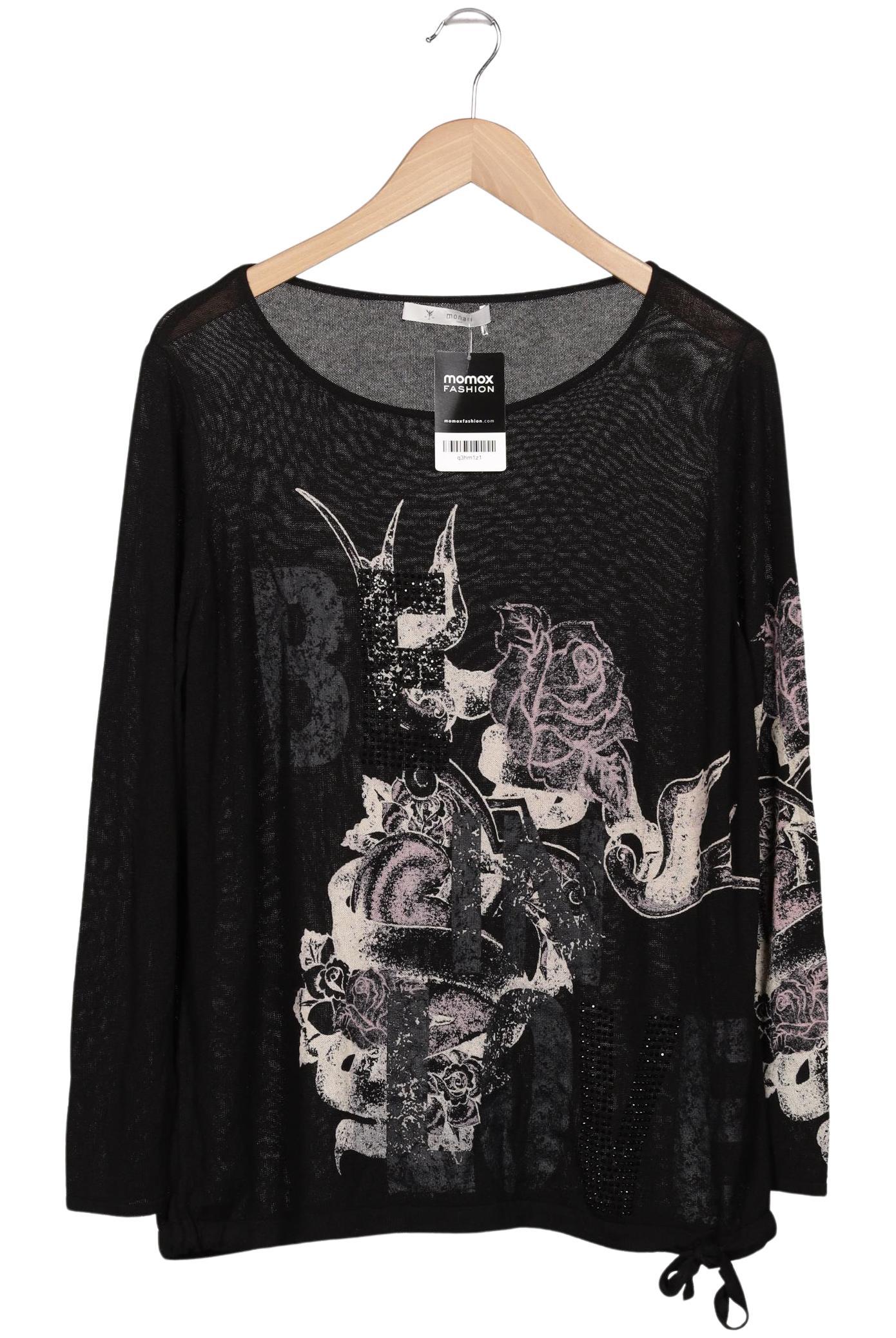 

monari Damen Pullover, schwarz, Gr. 44