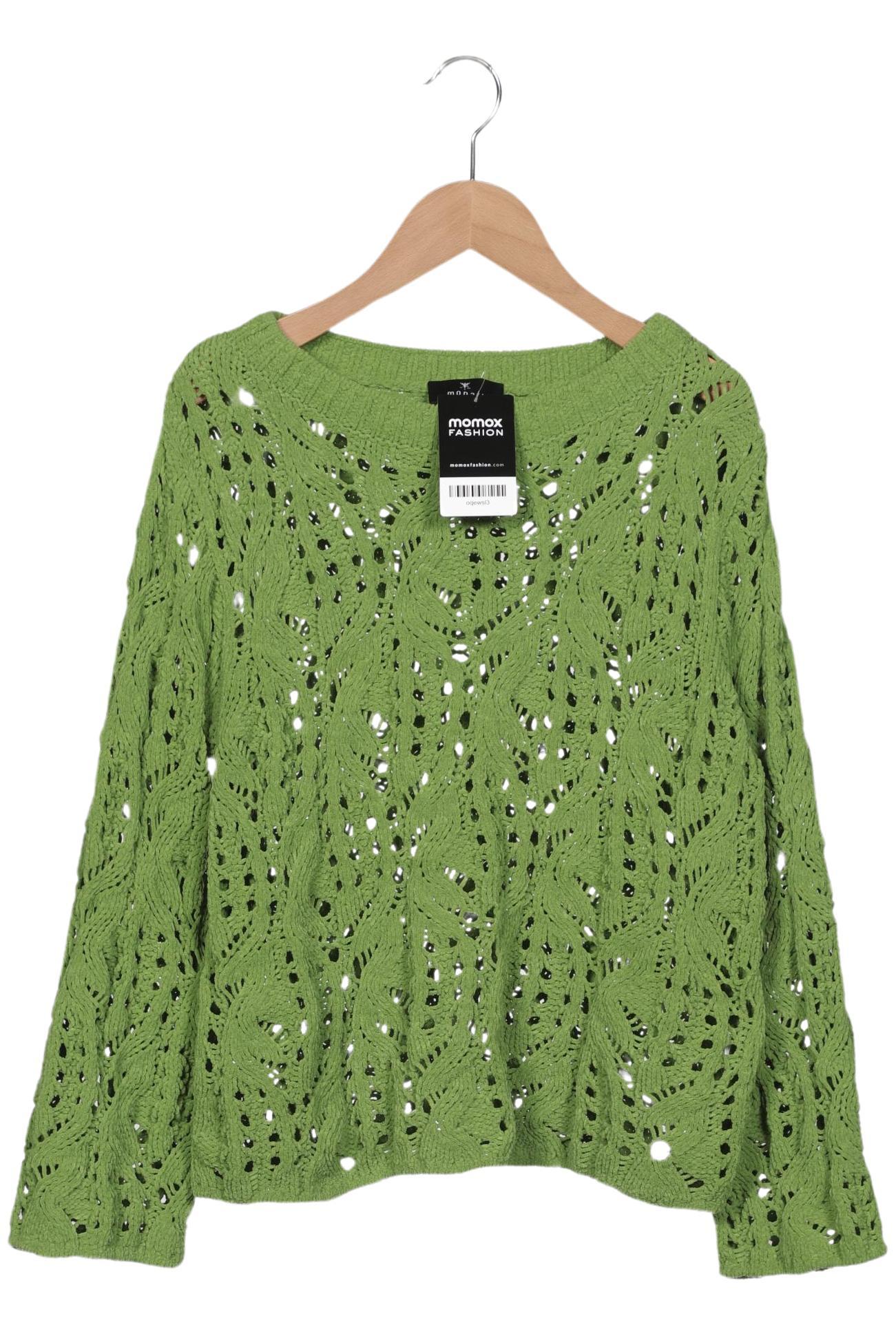 

monari Damen Pullover, grün, Gr. 36
