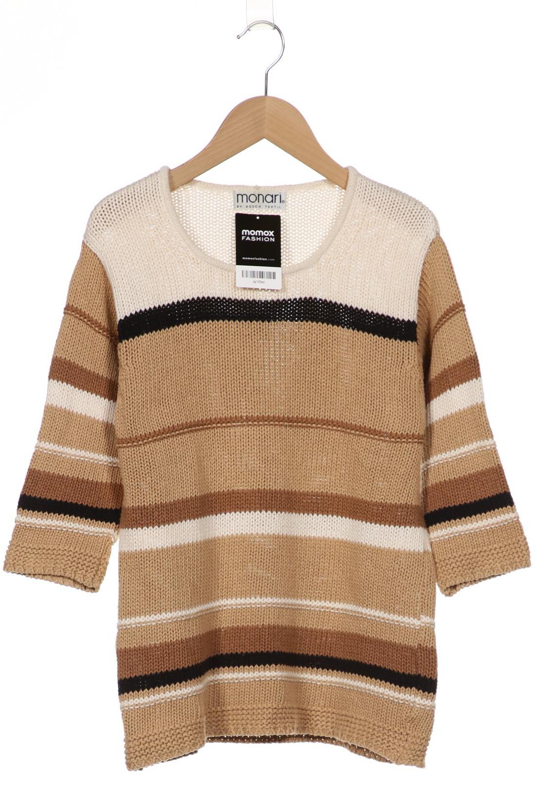 

monari Damen Pullover, beige, Gr. 38
