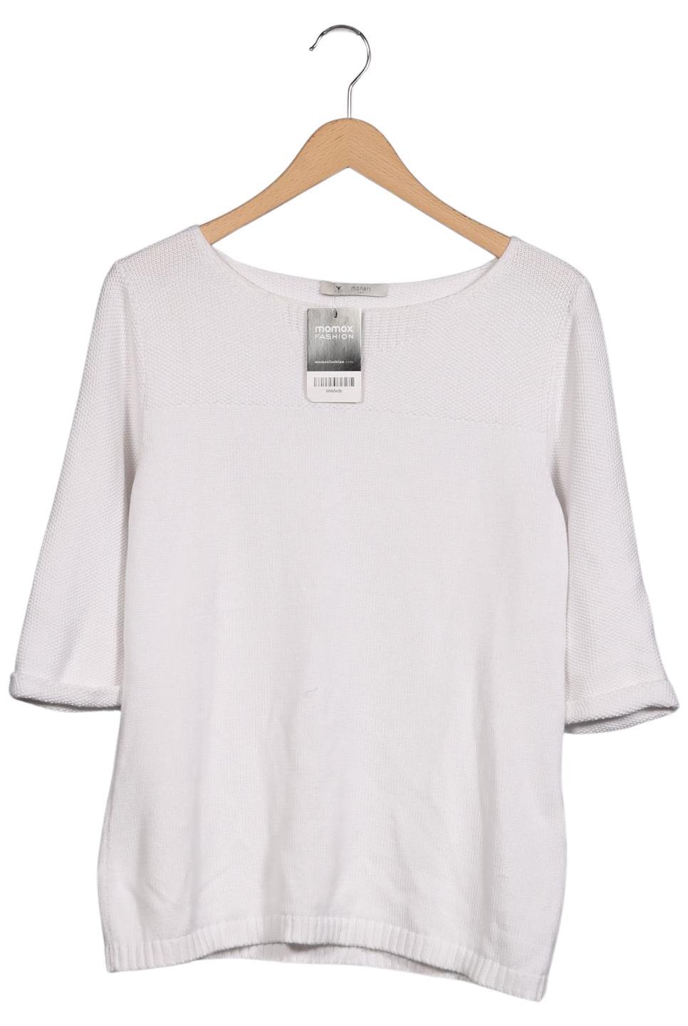 

monari Damen Pullover, weiß, Gr. 42