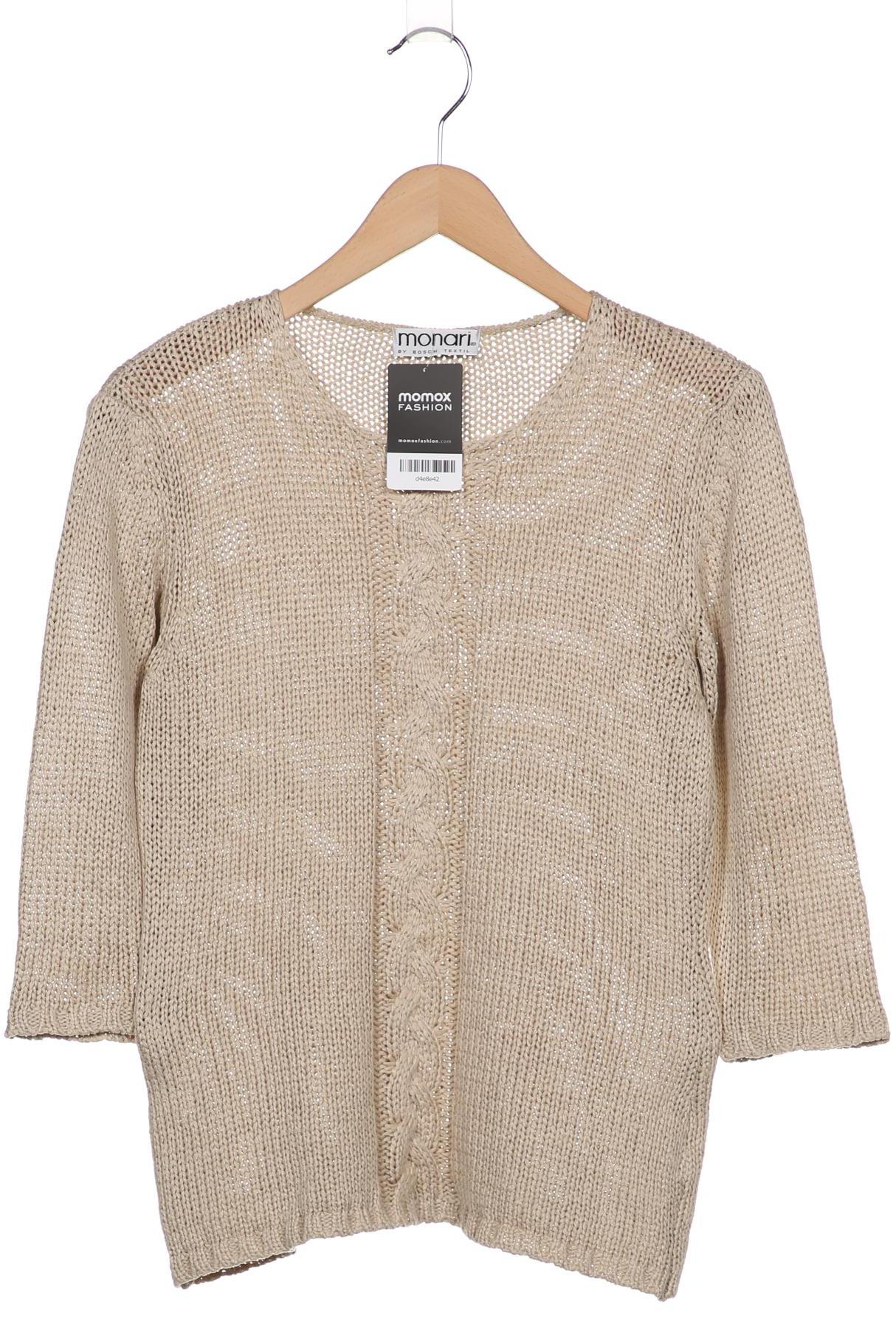 

monari Damen Pullover, beige, Gr. 42