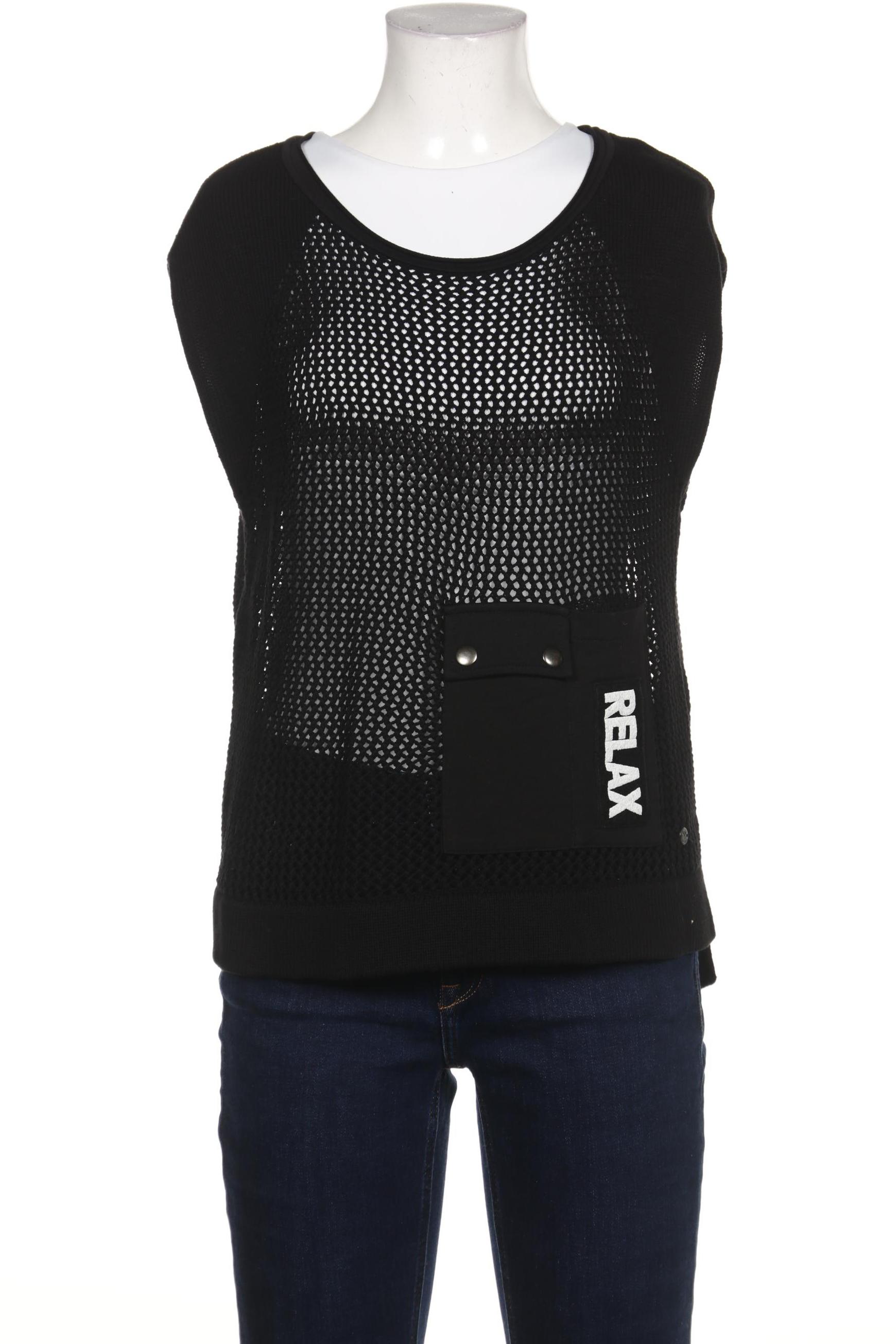 

monari Damen Pullover, schwarz, Gr. 36