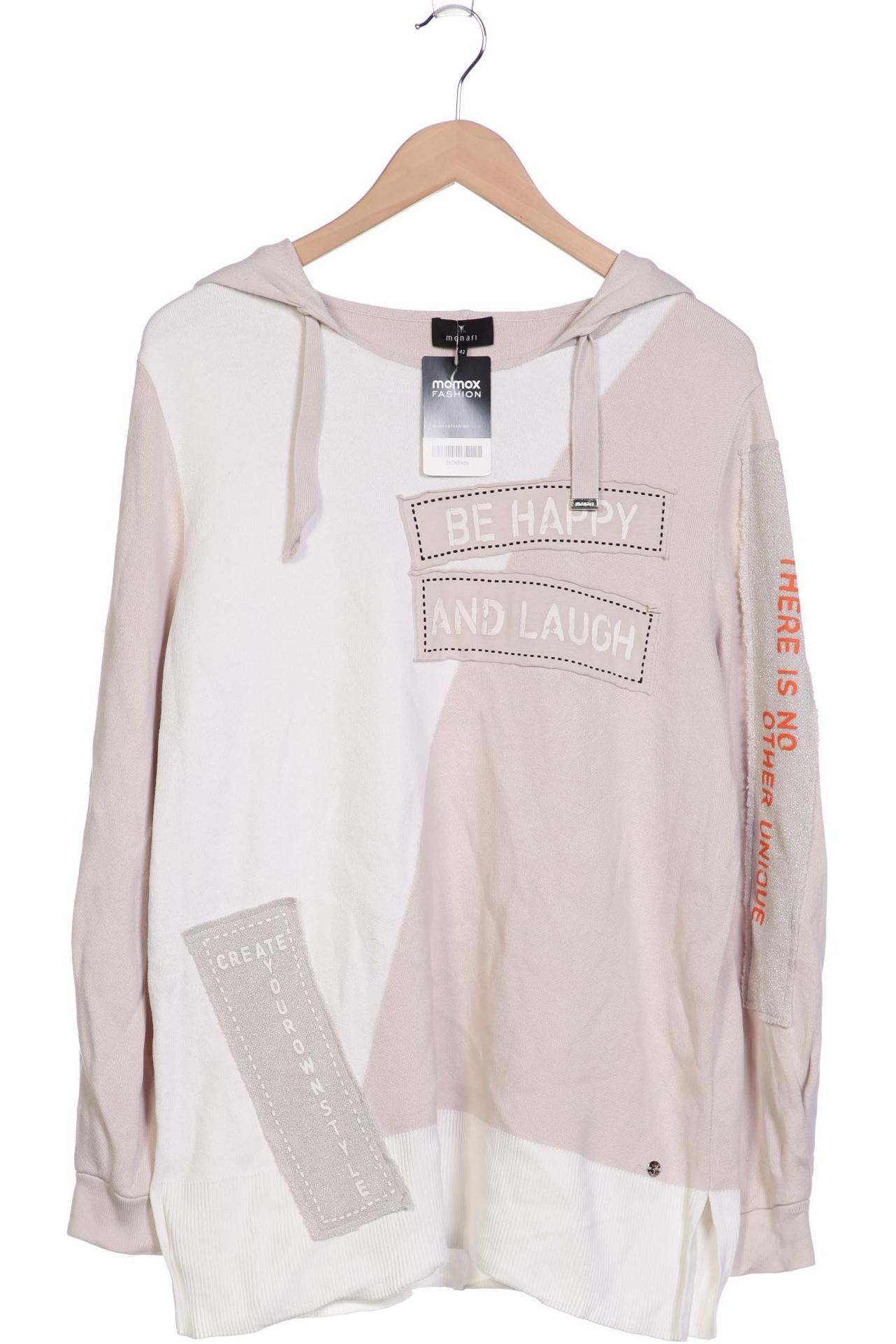 

monari Damen Pullover, beige, Gr. 42