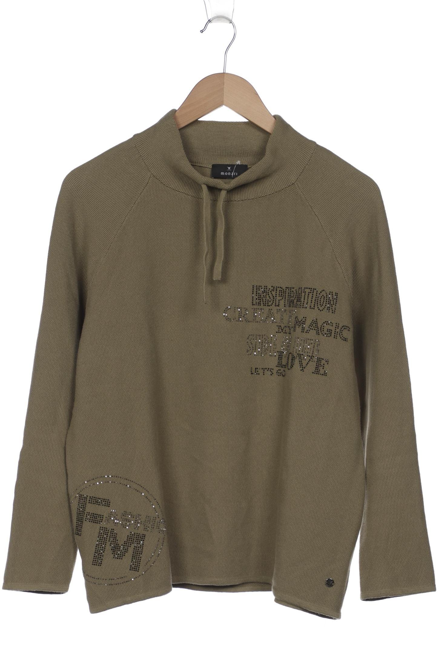 

monari Damen Pullover, grün, Gr. 40