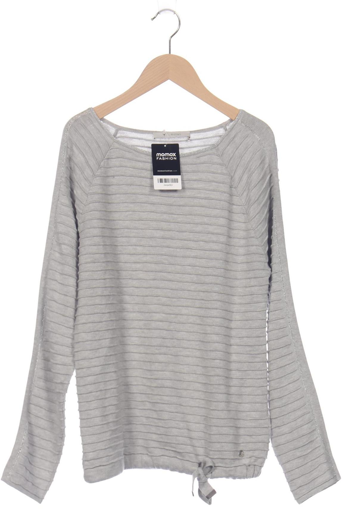 

monari Damen Pullover, grau, Gr. 36