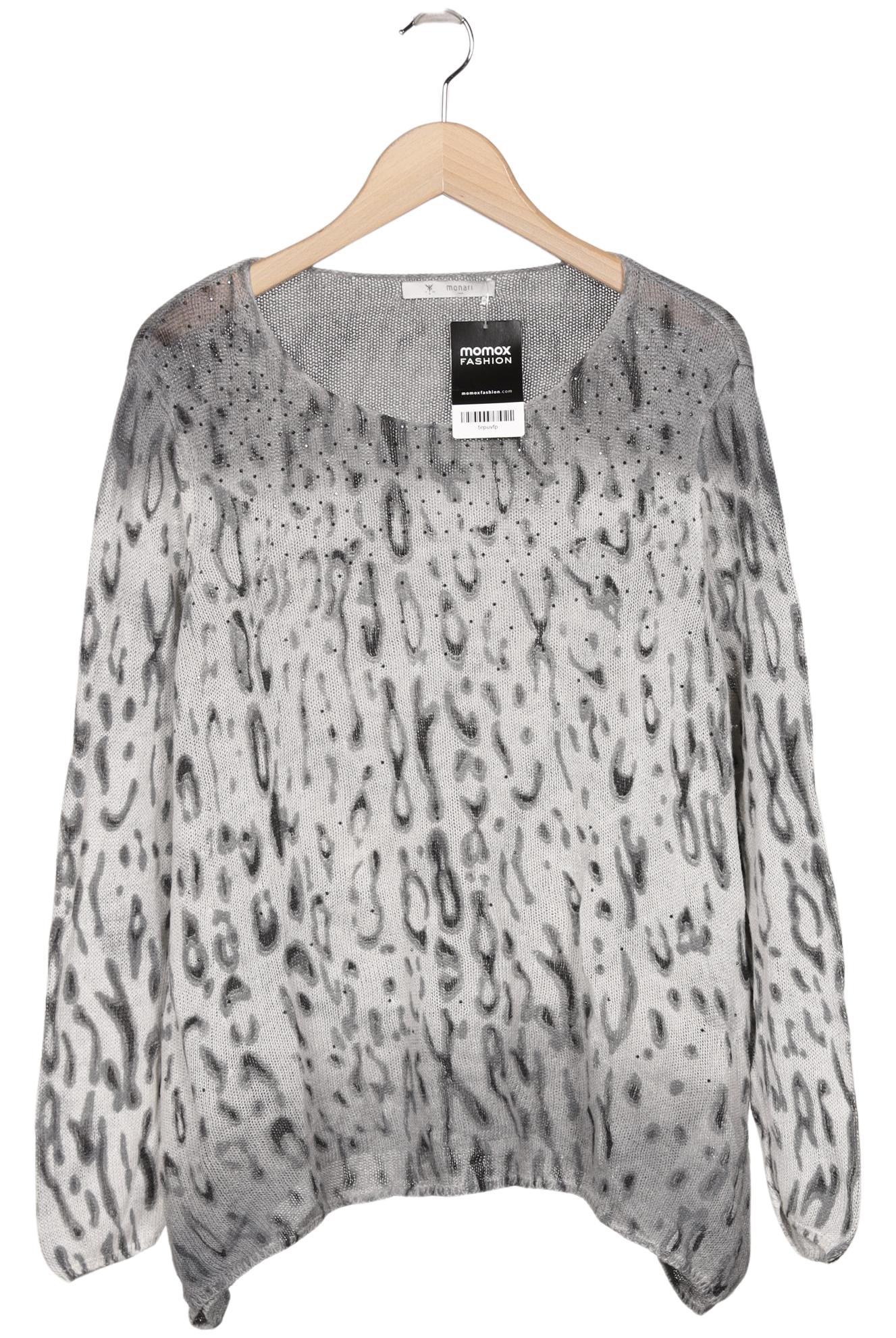 

monari Damen Pullover, grau, Gr. 46