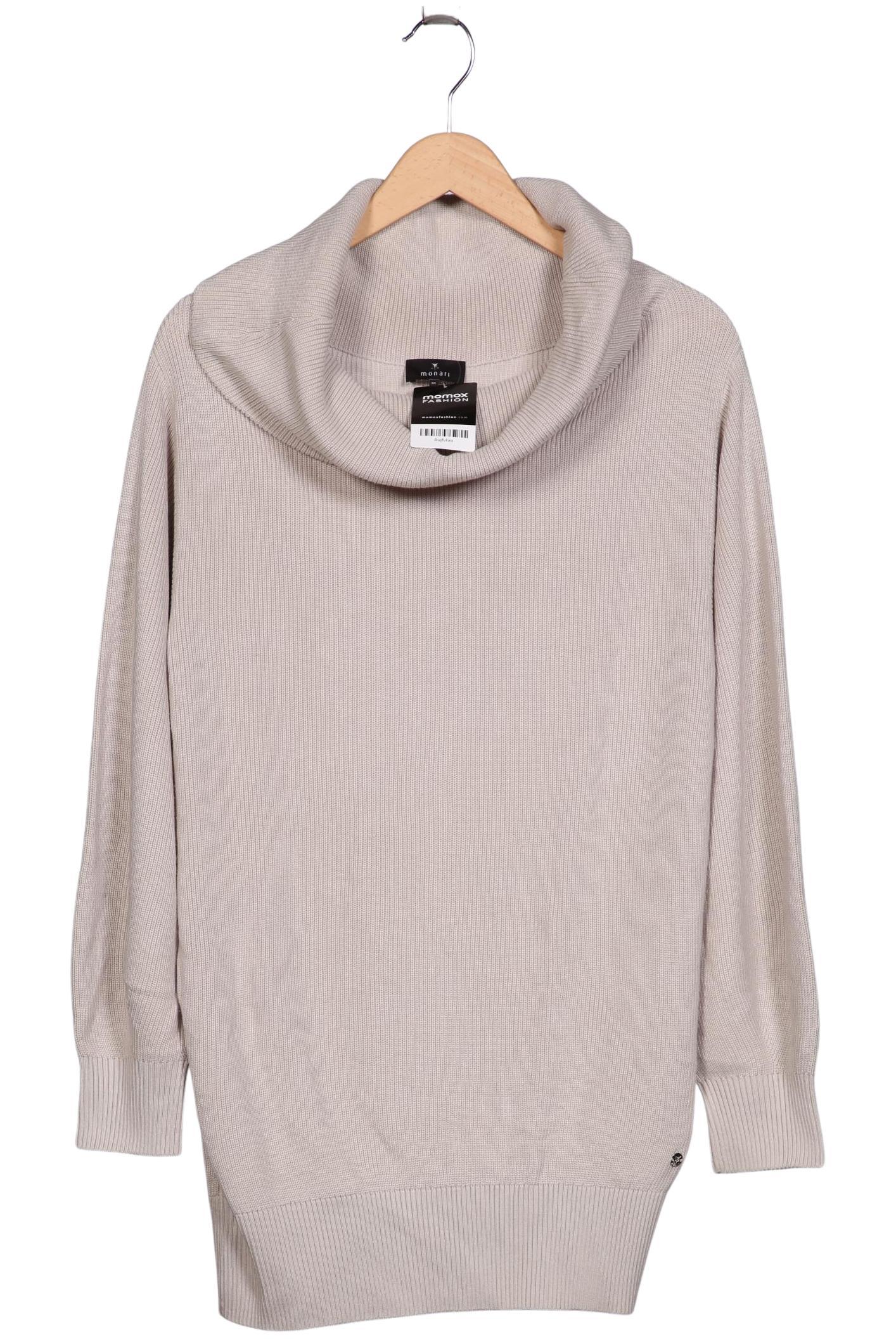 

monari Damen Pullover, beige, Gr. 36