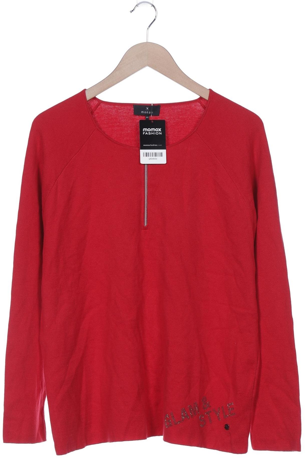

monari Damen Pullover, rot, Gr. 44