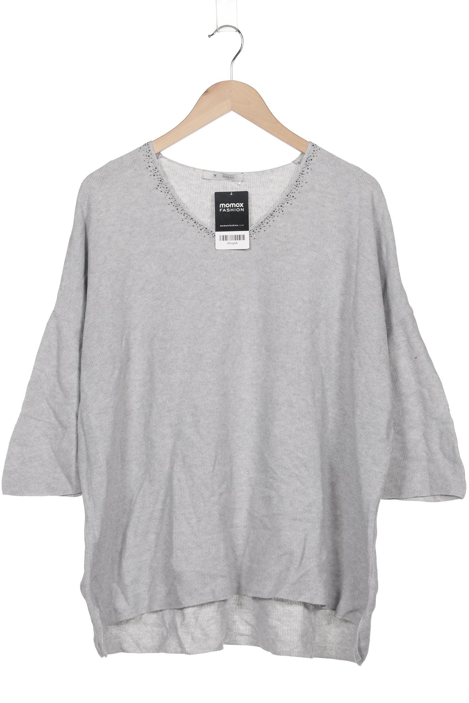 

monari Damen Pullover, grau, Gr. 44