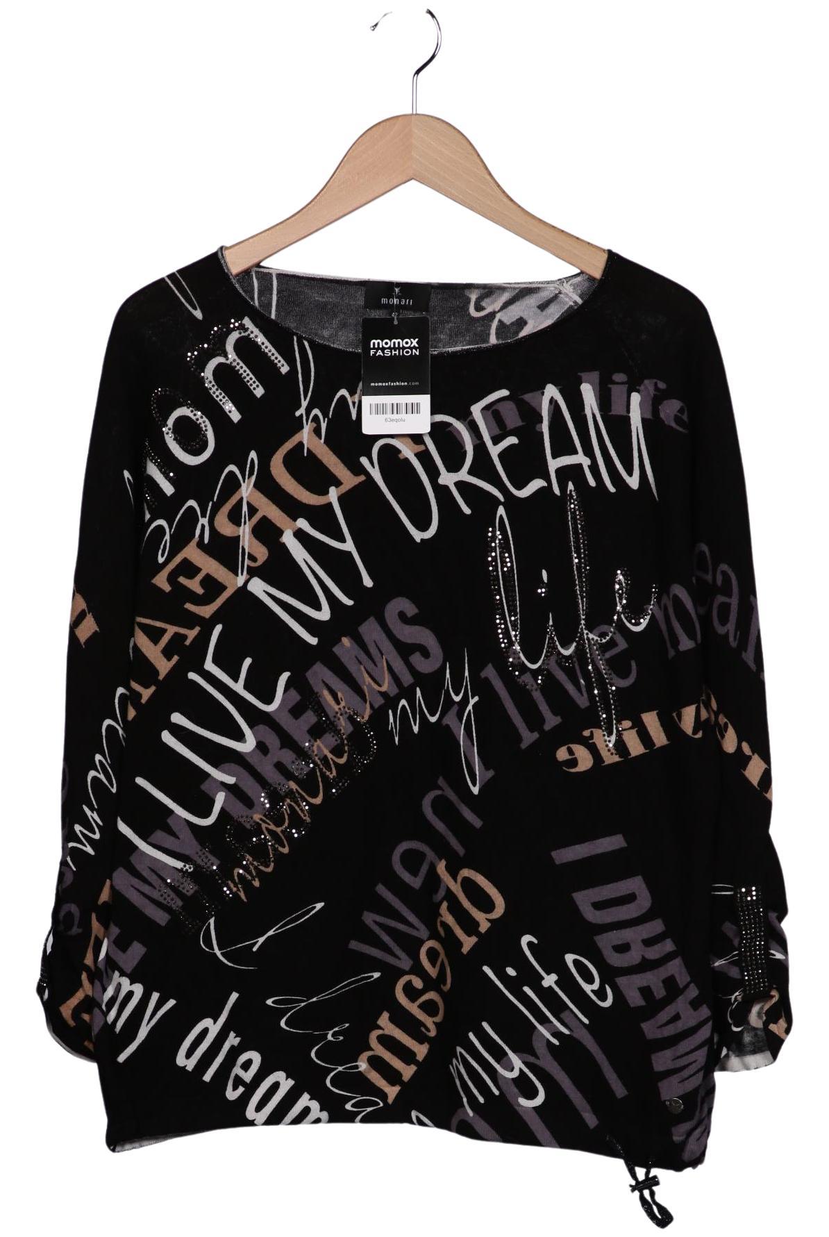 

monari Damen Pullover, schwarz, Gr. 42