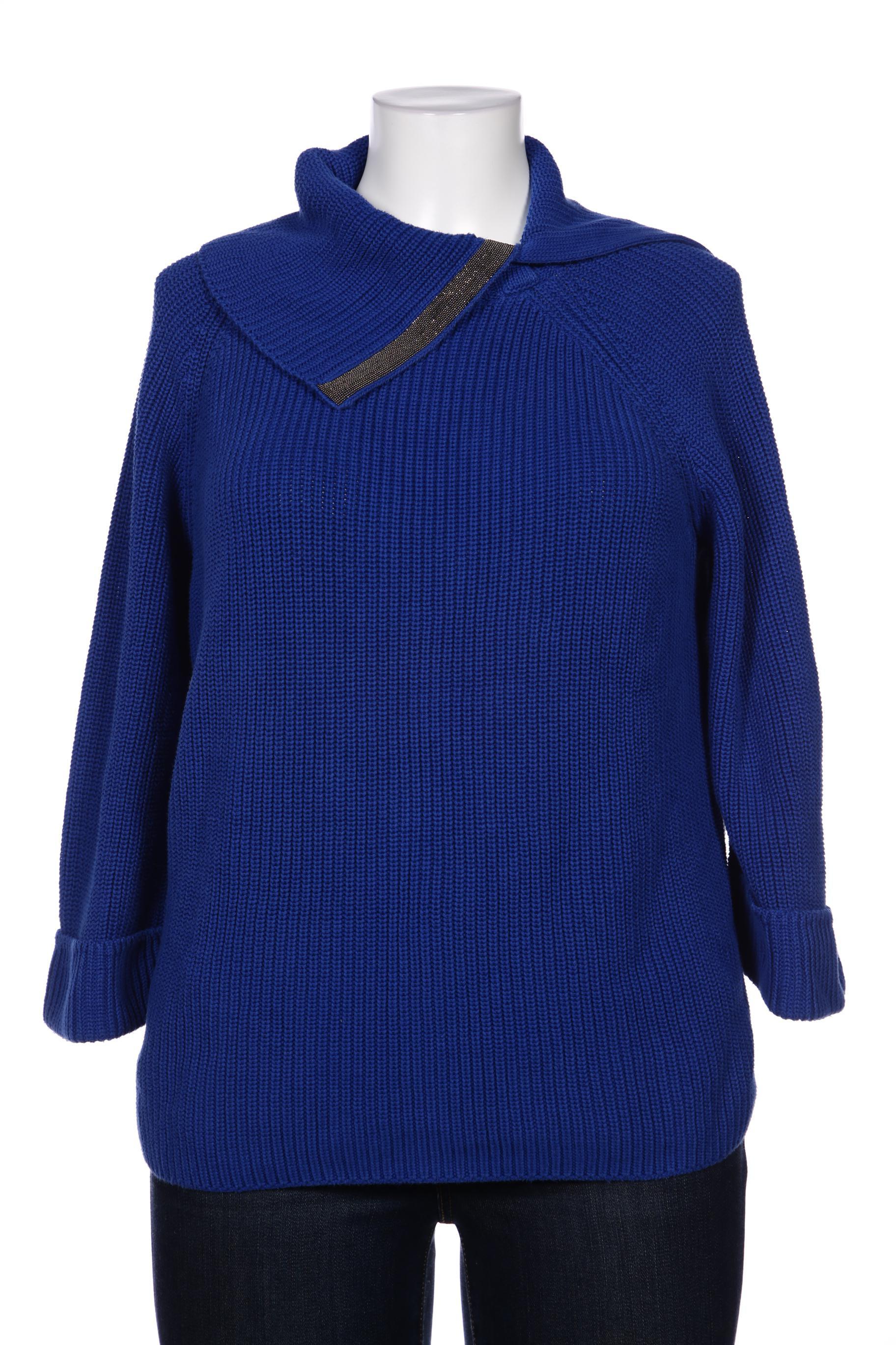 

monari Damen Pullover, blau, Gr. 42