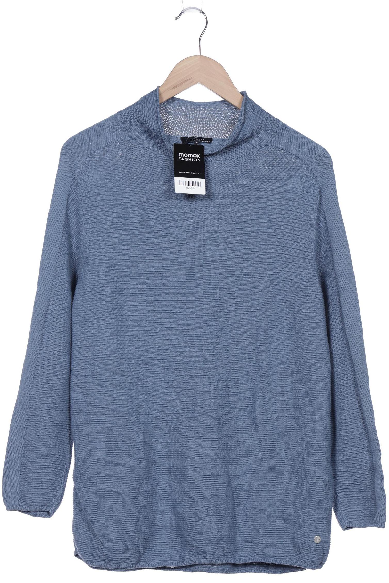 

monari Damen Pullover, blau, Gr. 40