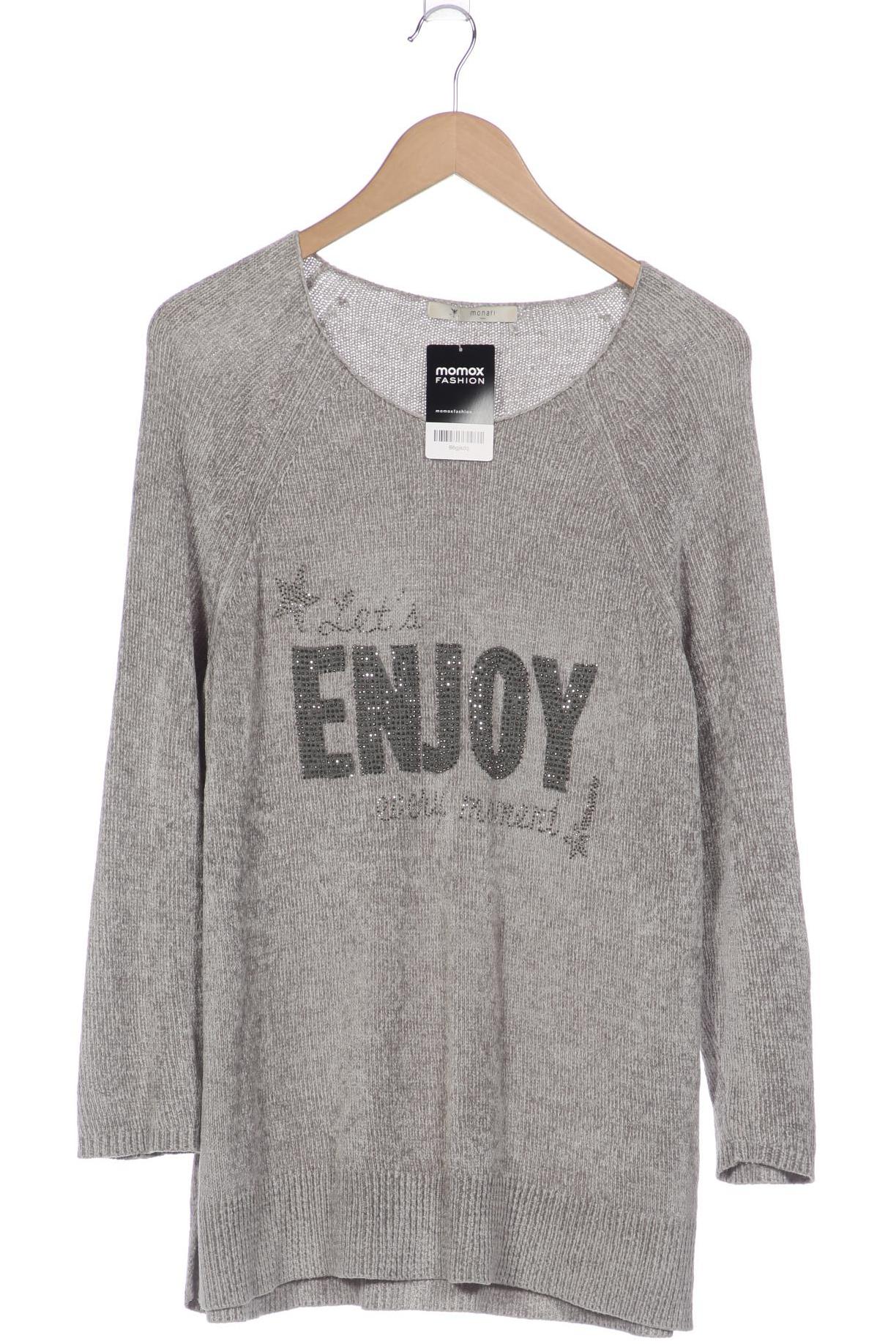

monari Damen Pullover, grau, Gr. 44