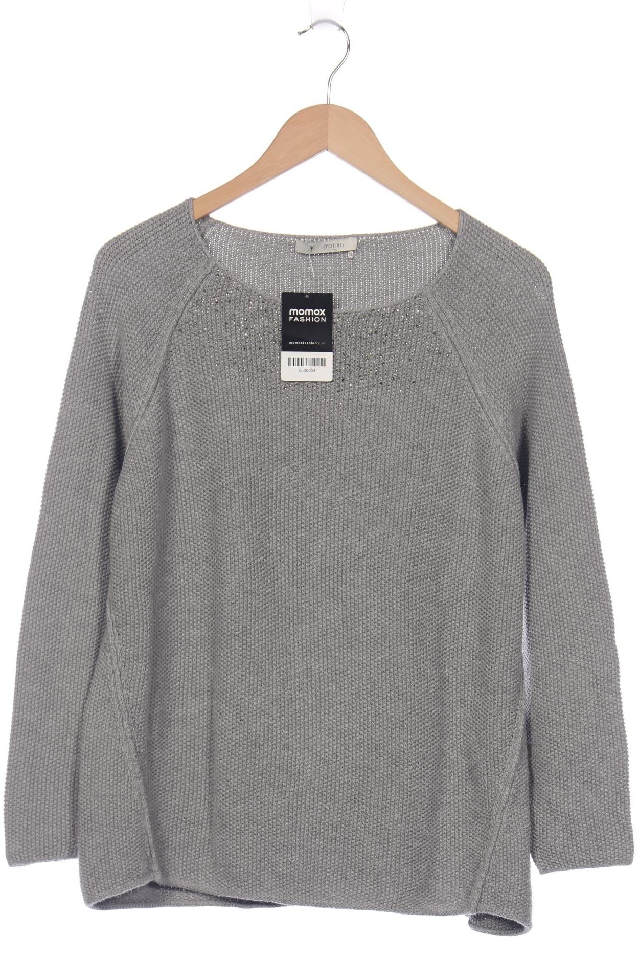

monari Damen Pullover, grau, Gr. 44