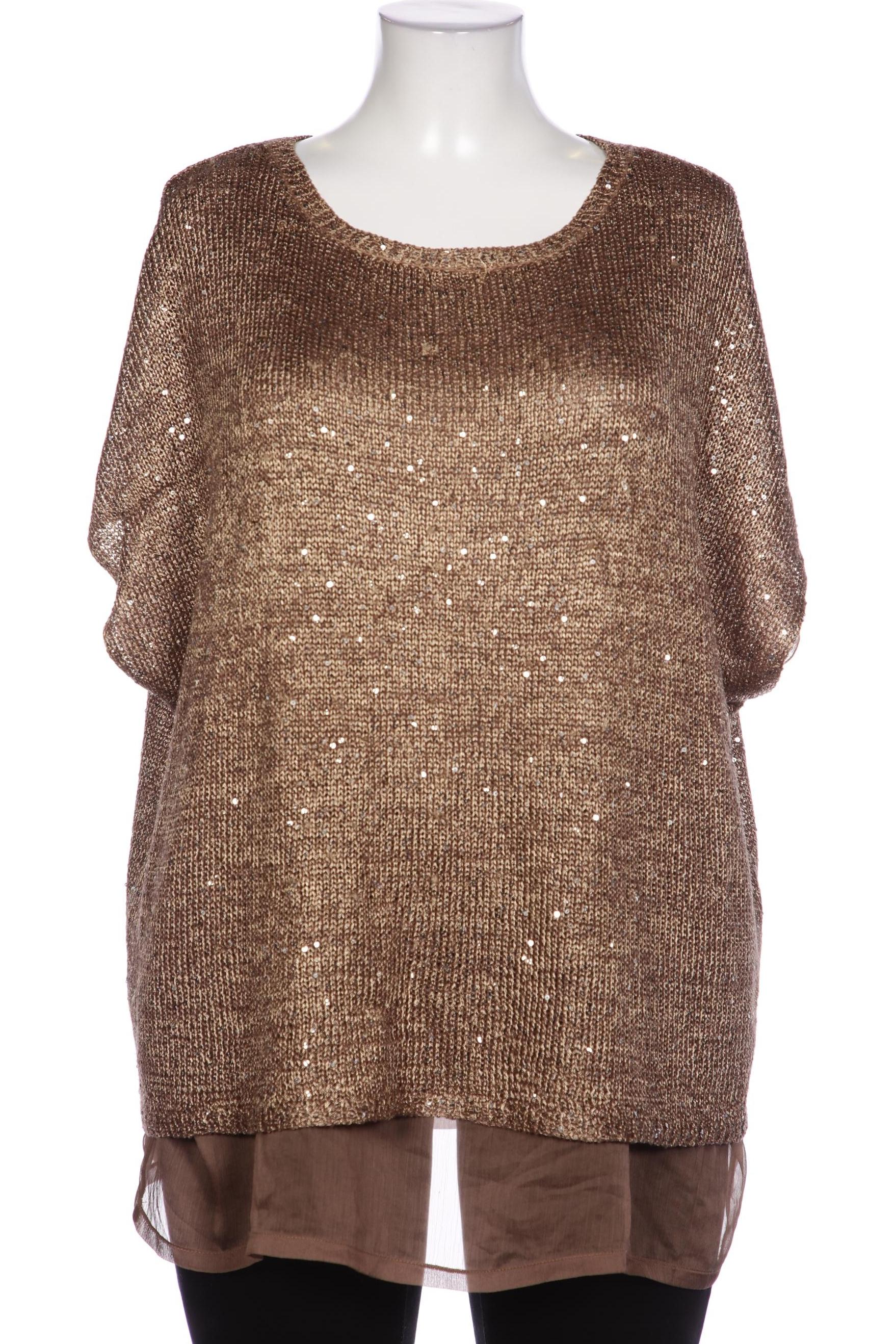 

monari Damen Pullover, braun, Gr. 46