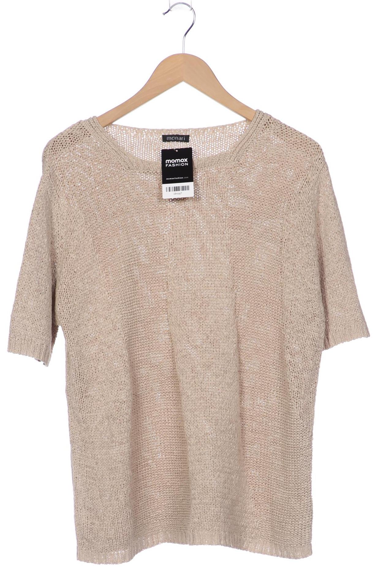 

monari Damen Pullover, beige, Gr. 46