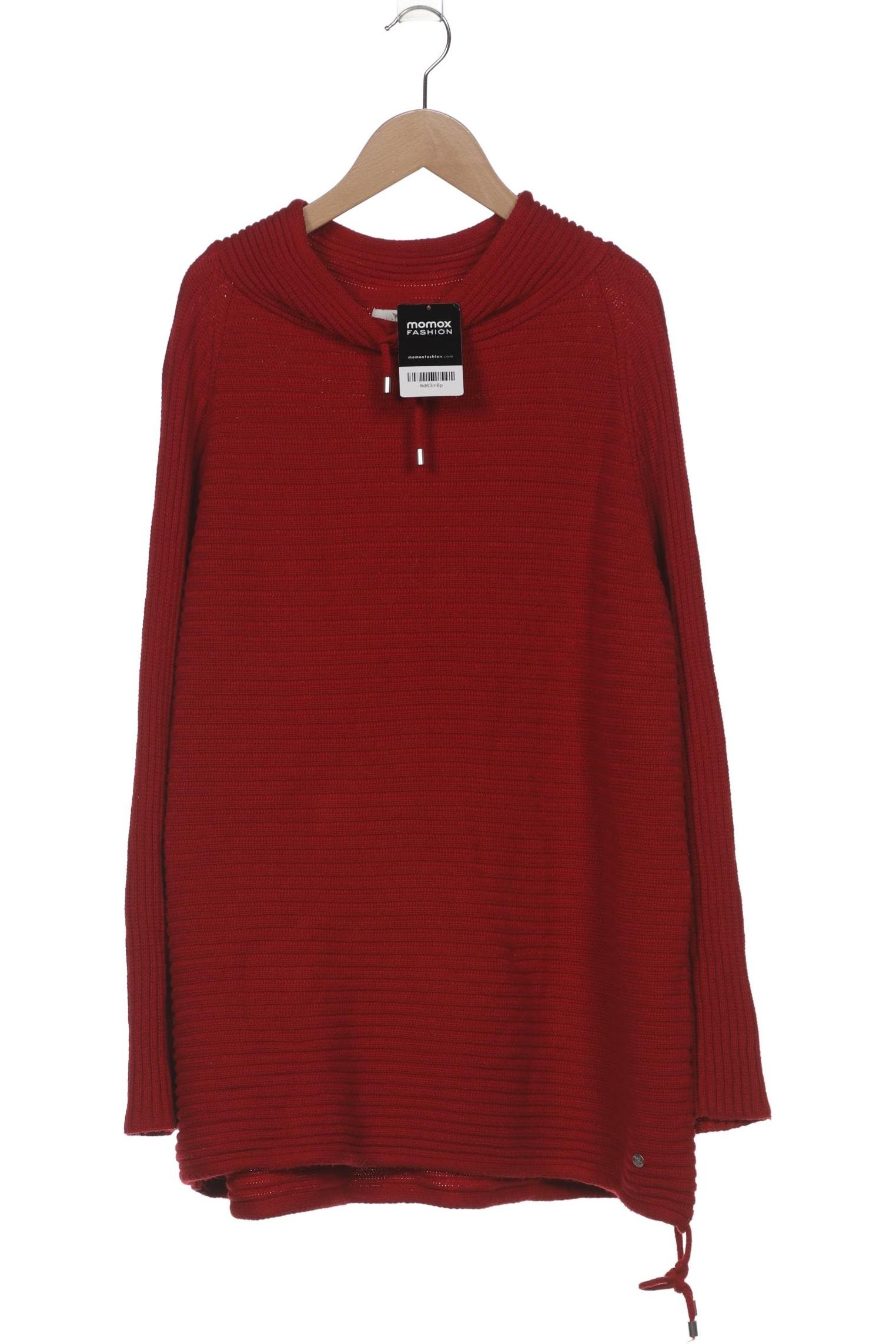 

monari Damen Pullover, rot, Gr. 46