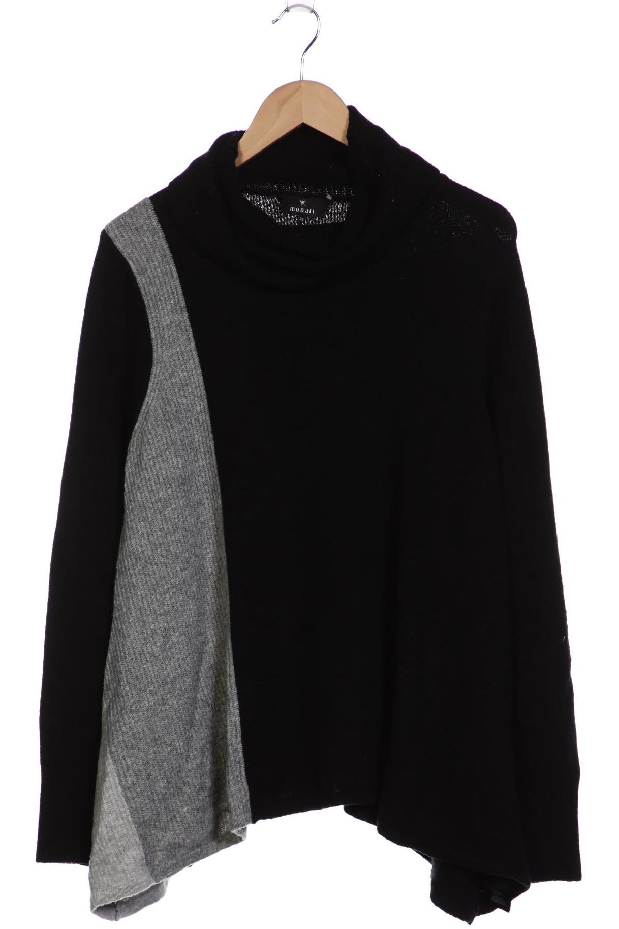 

monari Damen Pullover, schwarz, Gr. 38