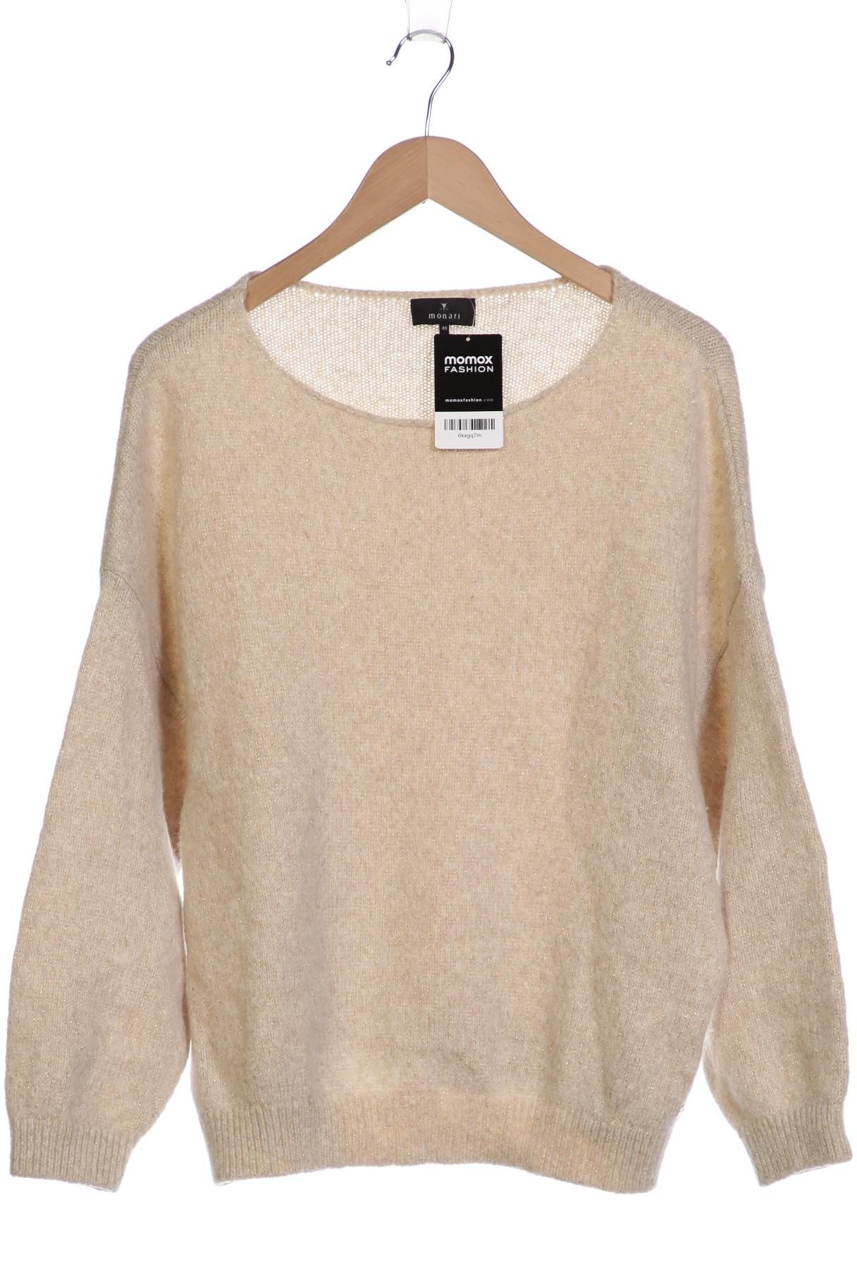 

monari Damen Pullover, beige, Gr. 40
