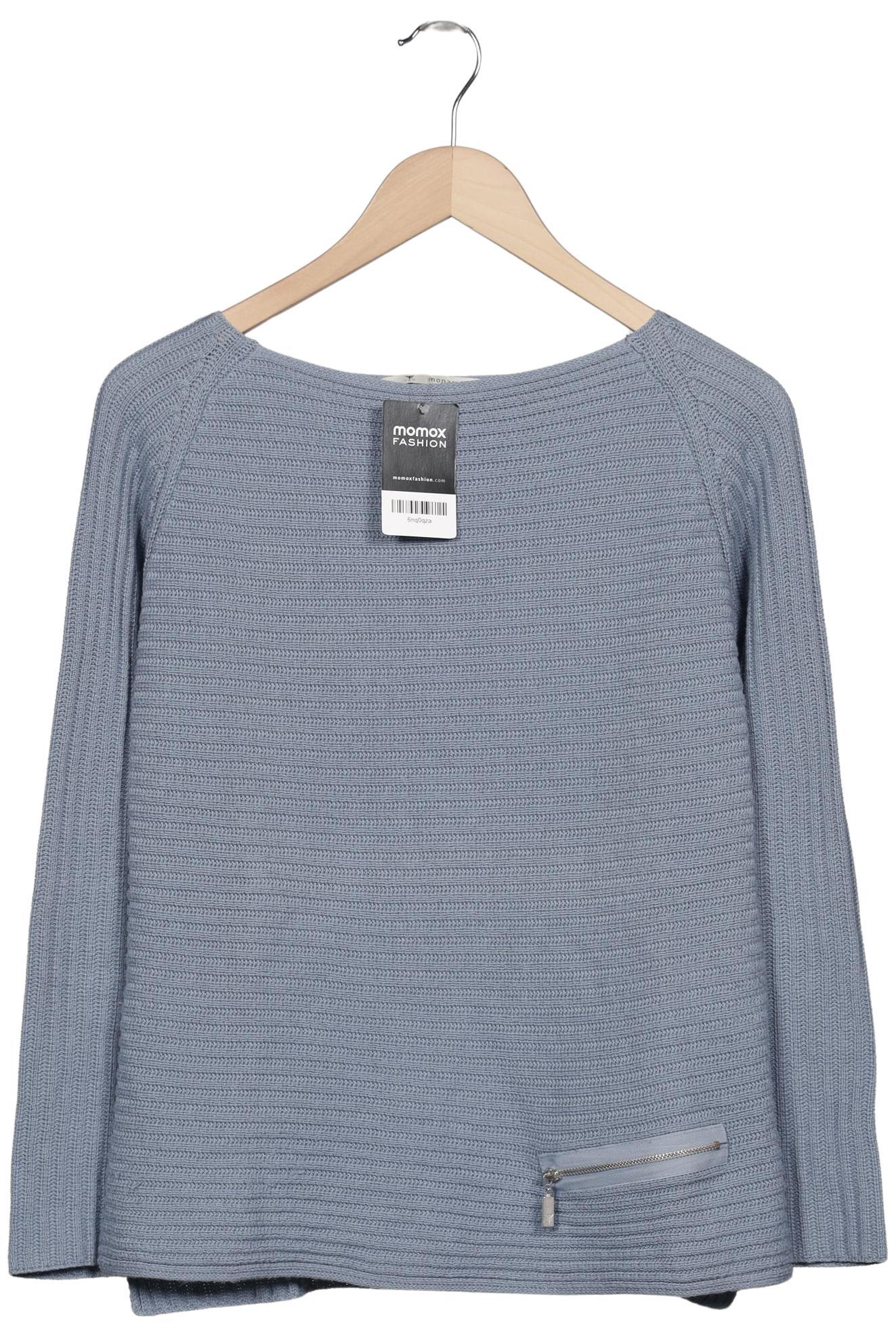

monari Damen Pullover, blau, Gr. 38