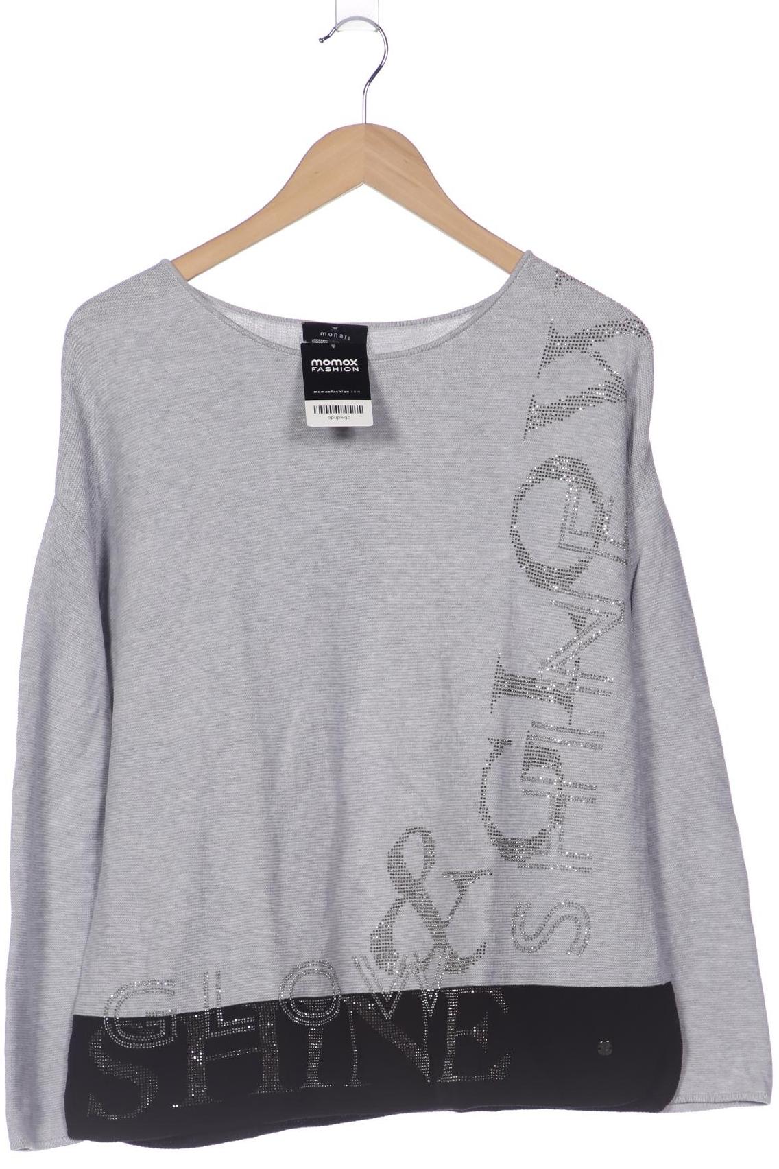 

monari Damen Pullover, grau, Gr. 38