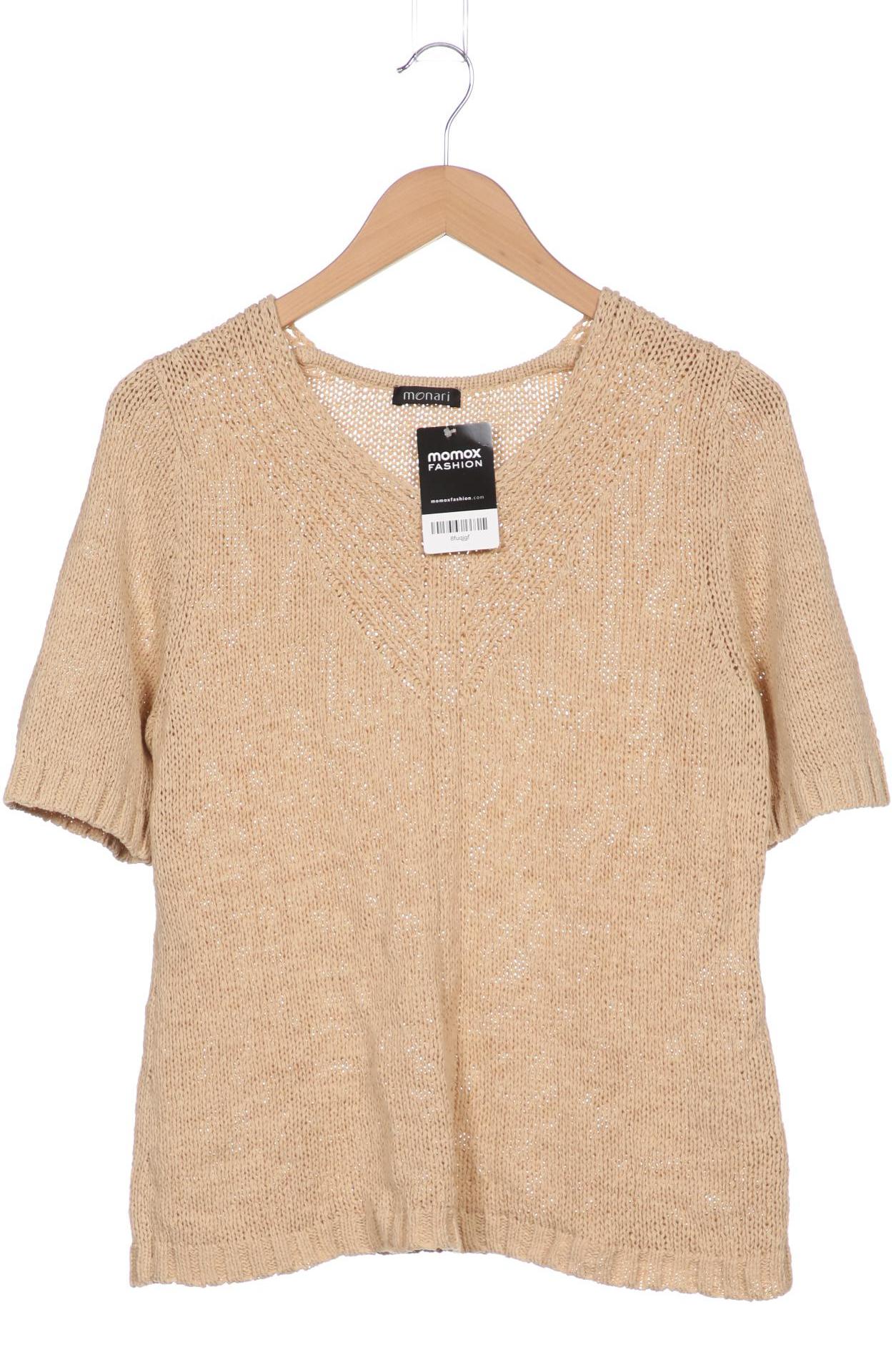 

monari Damen Pullover, beige, Gr. 42