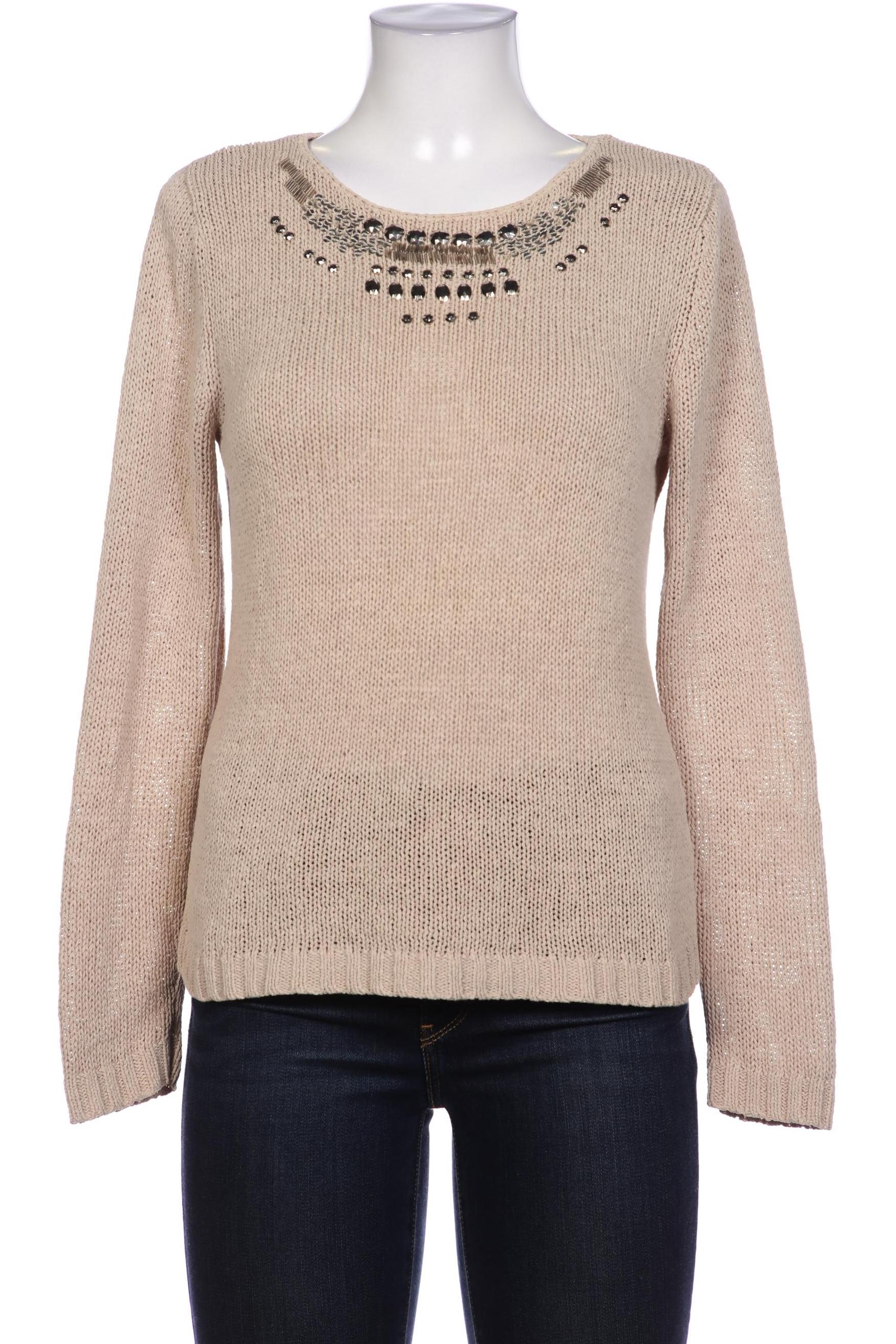 

monari Damen Pullover, beige, Gr. 38