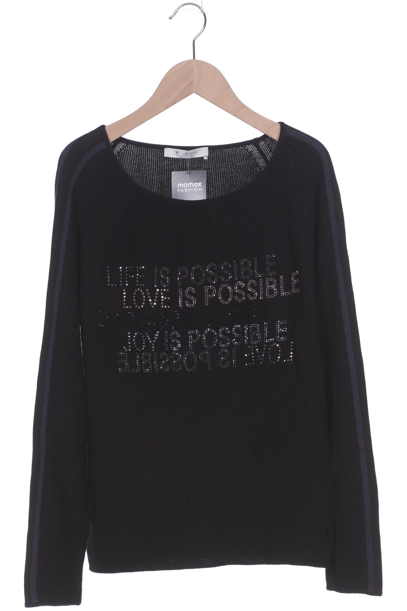 

monari Damen Pullover, schwarz