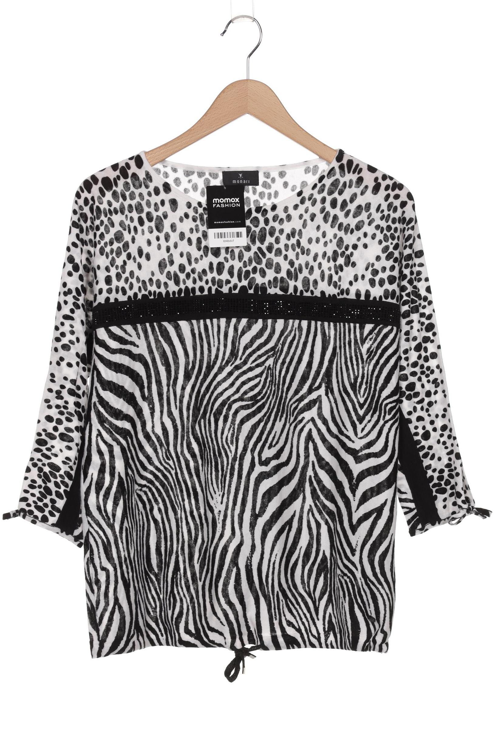 

monari Damen Pullover, schwarz, Gr. 38