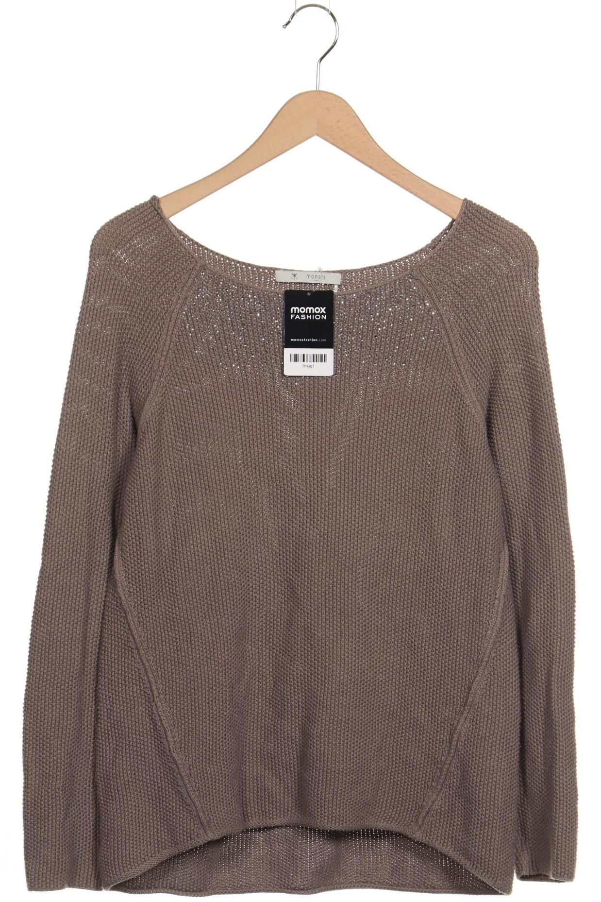 

monari Damen Pullover, braun, Gr. 38