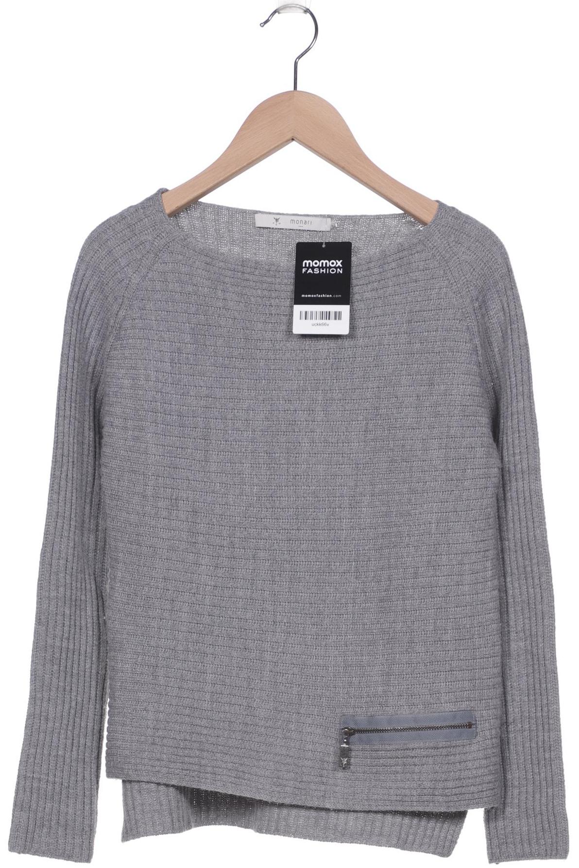 

monari Damen Pullover, grau, Gr. 40