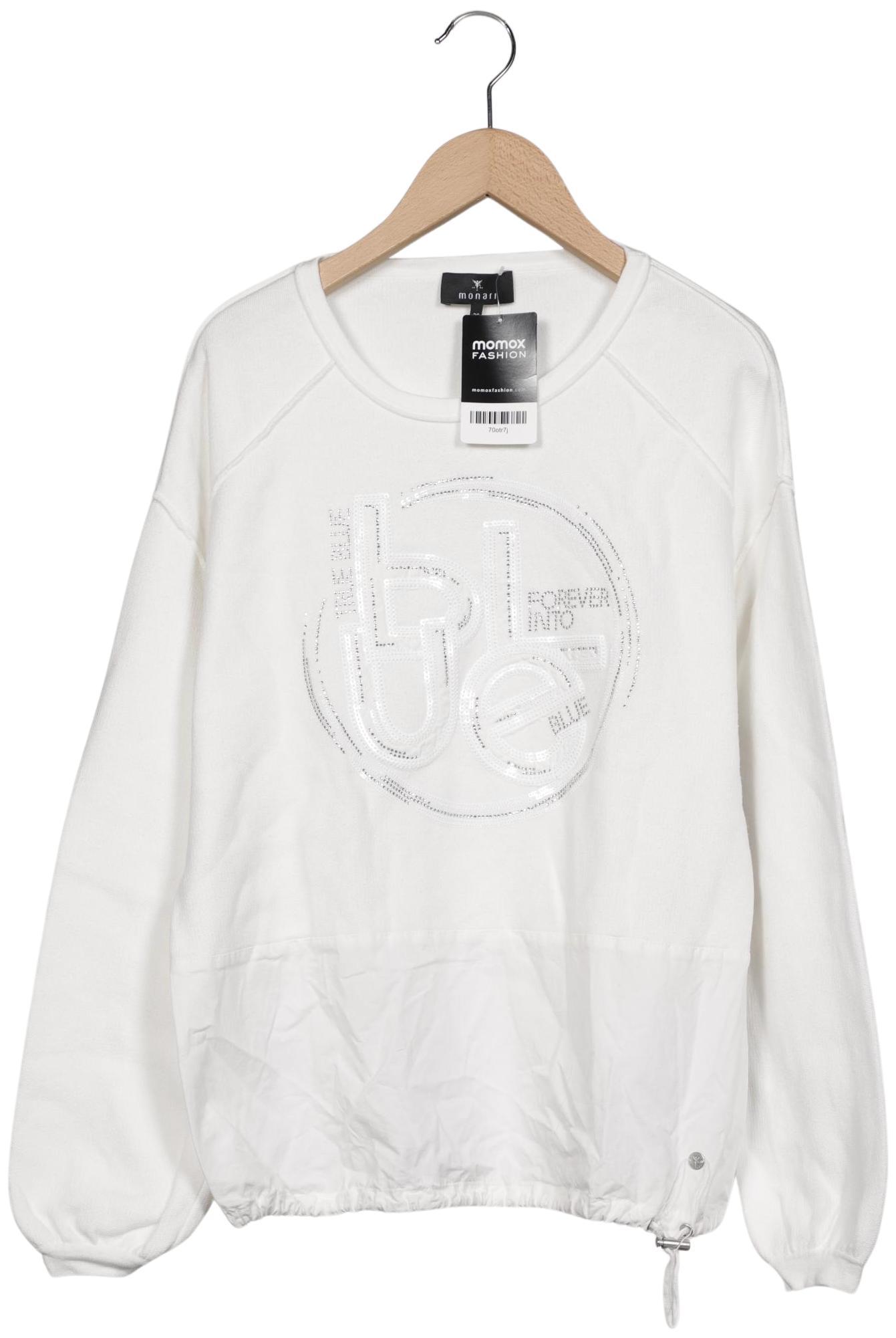 

monari Damen Pullover, weiß, Gr. 36
