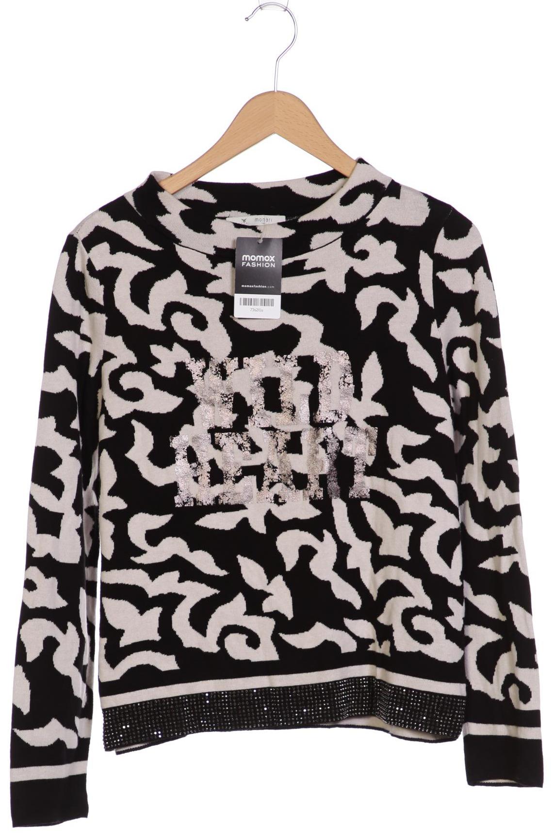 

monari Damen Pullover, schwarz, Gr. 38