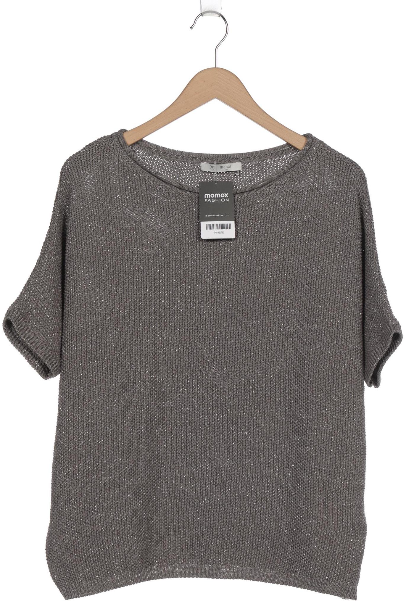 

monari Damen Pullover, grau, Gr. 52