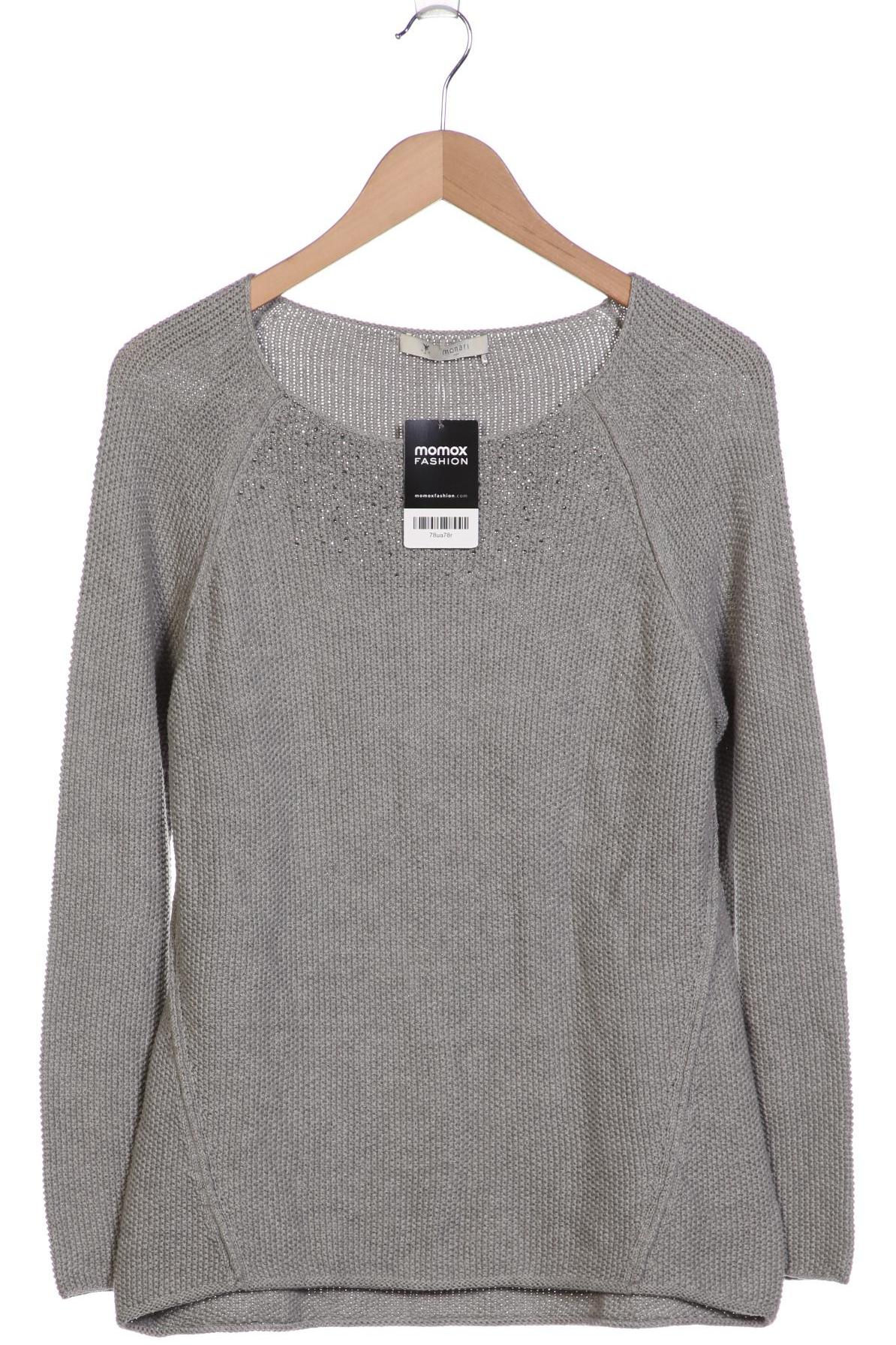 

monari Damen Pullover, grau, Gr. 42