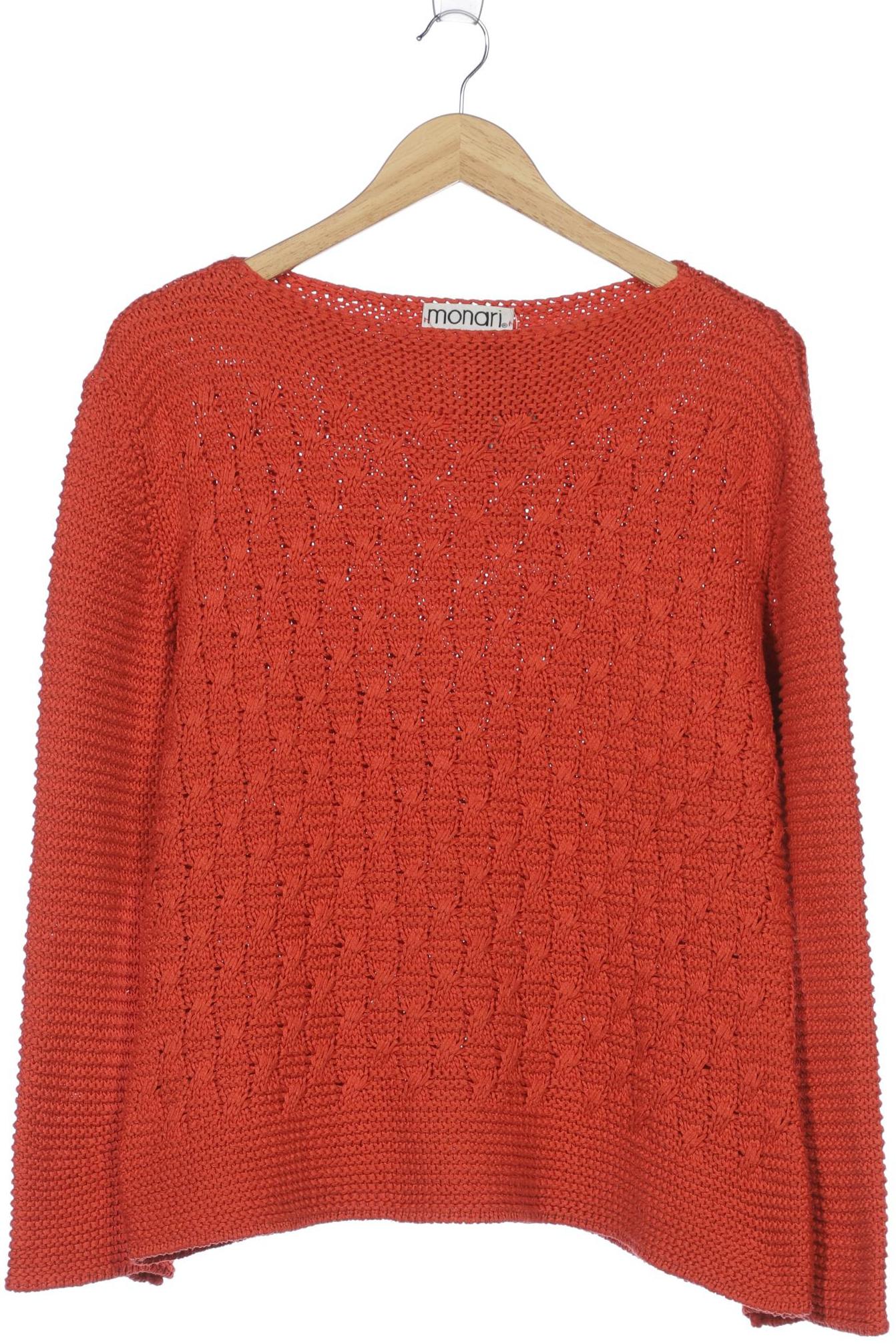

monari Damen Pullover, rot, Gr. 44