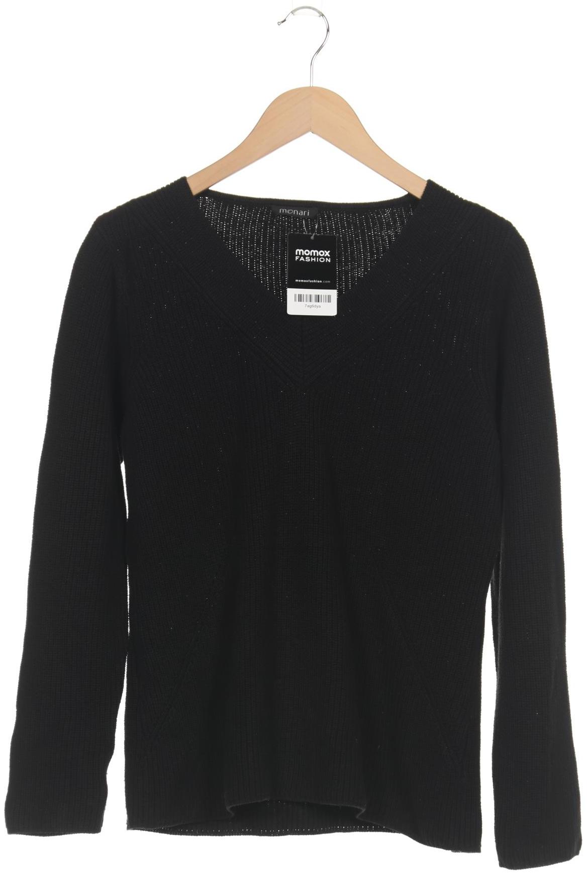 

monari Damen Pullover, schwarz, Gr. 42