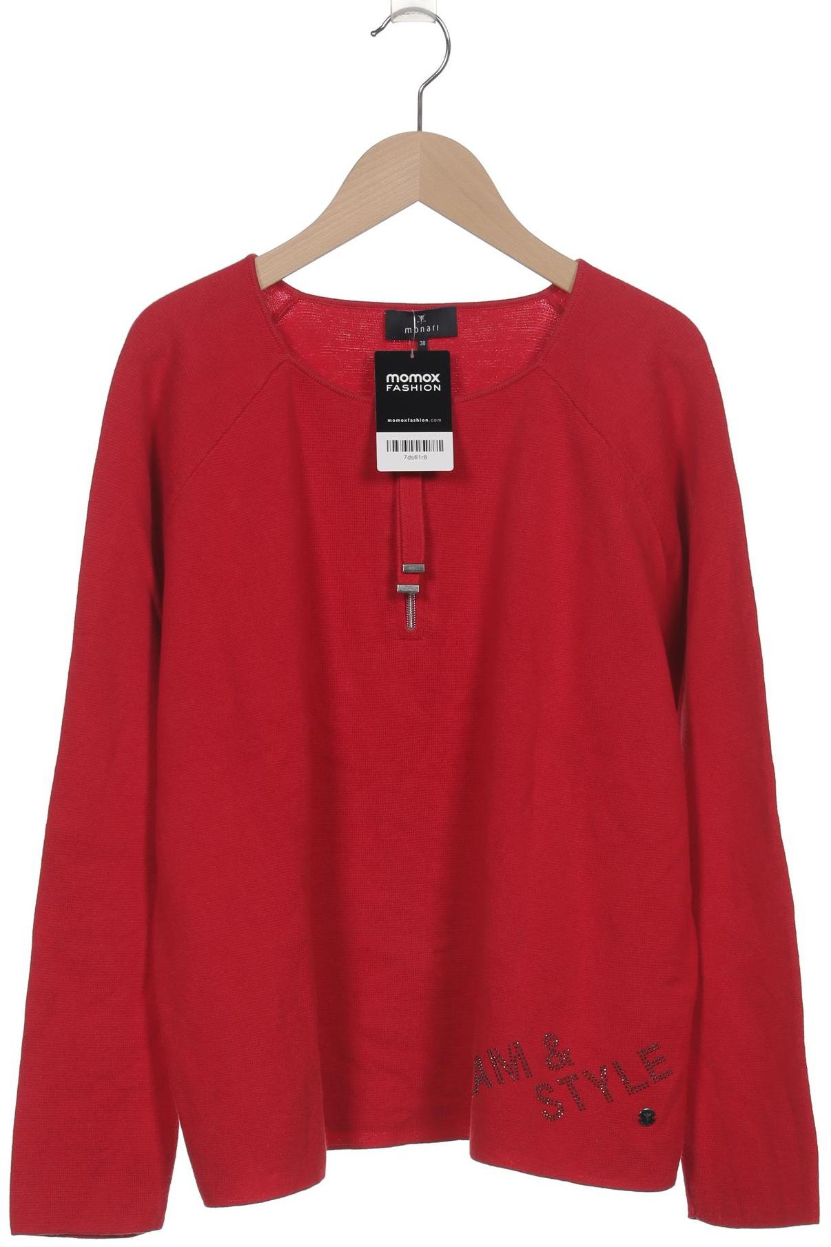 

monari Damen Pullover, rot, Gr. 38