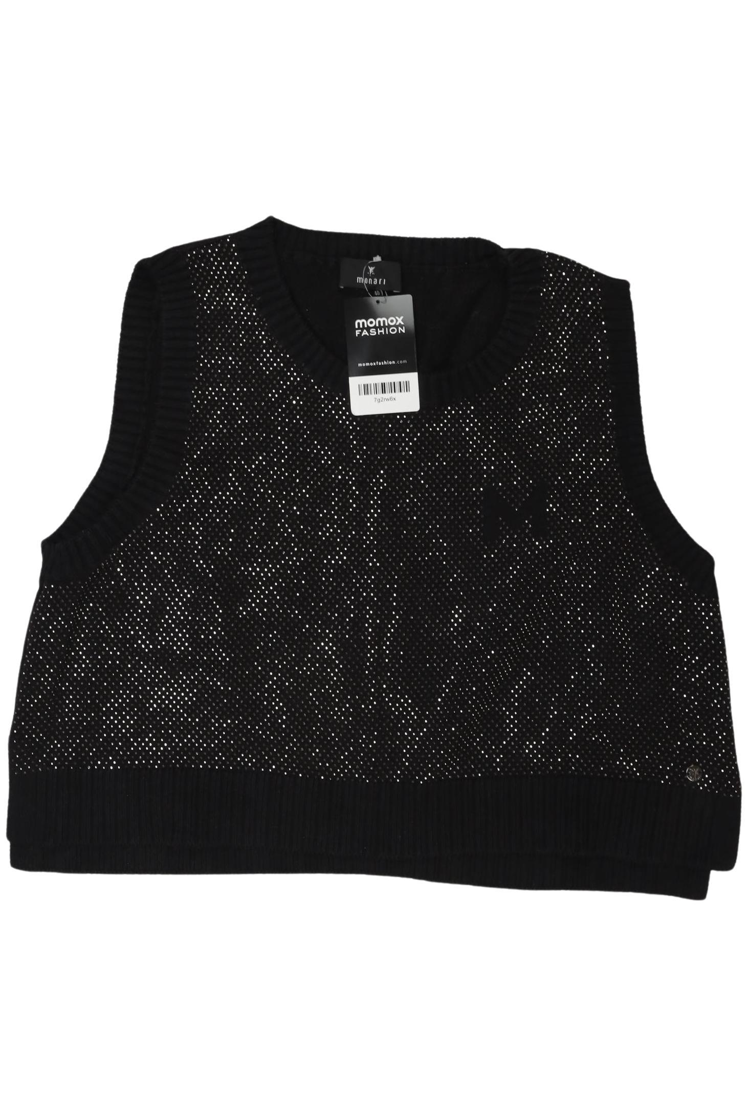 

monari Damen Pullover, schwarz, Gr. 40