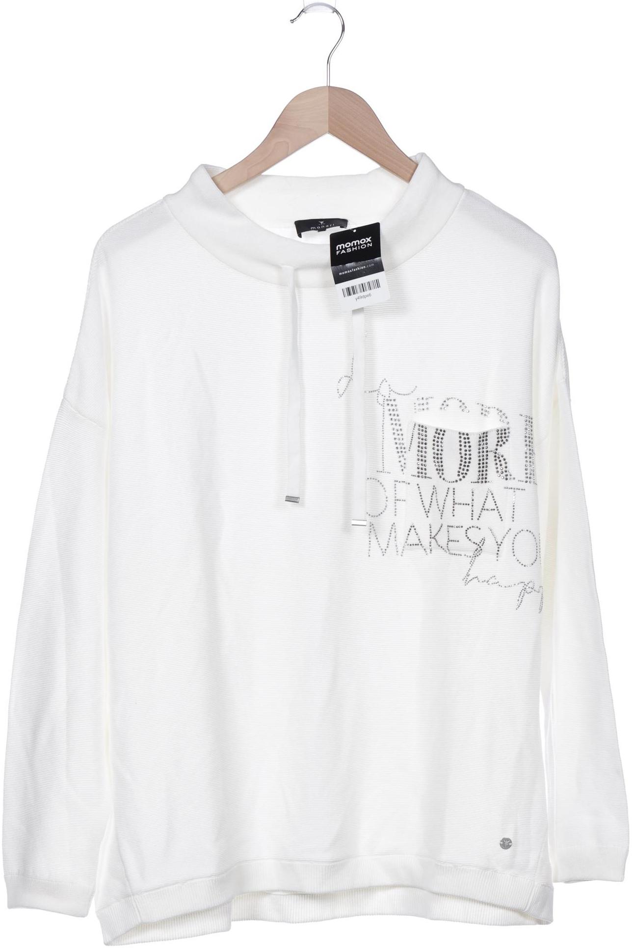 

monari Damen Pullover, weiß, Gr. 46
