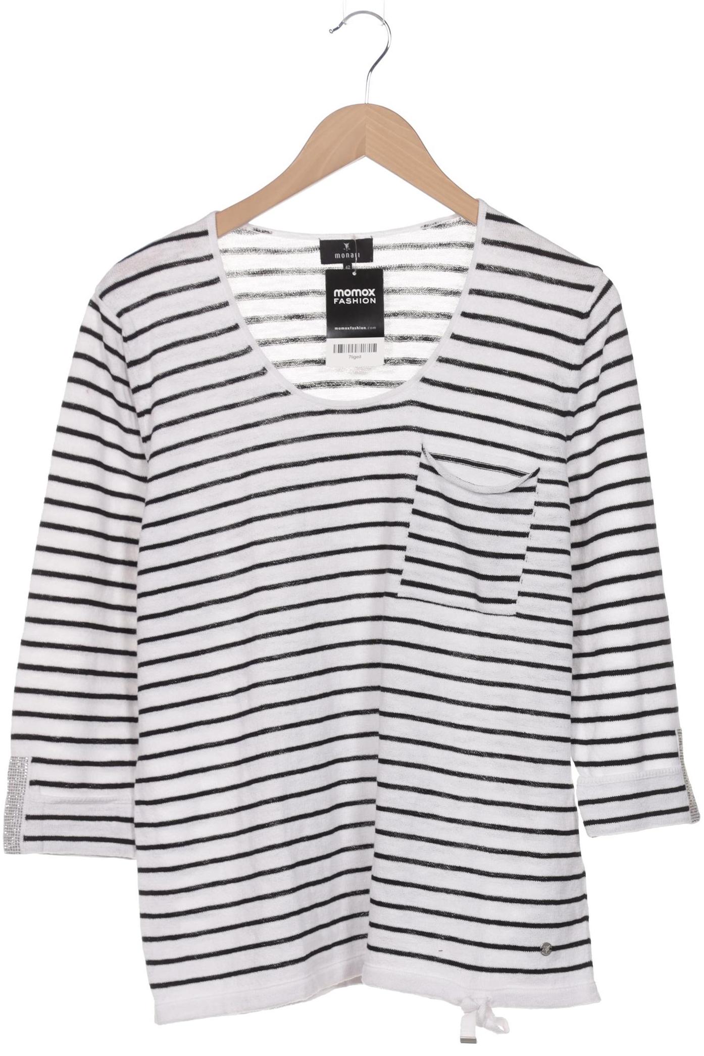 

monari Damen Pullover, weiß, Gr. 42