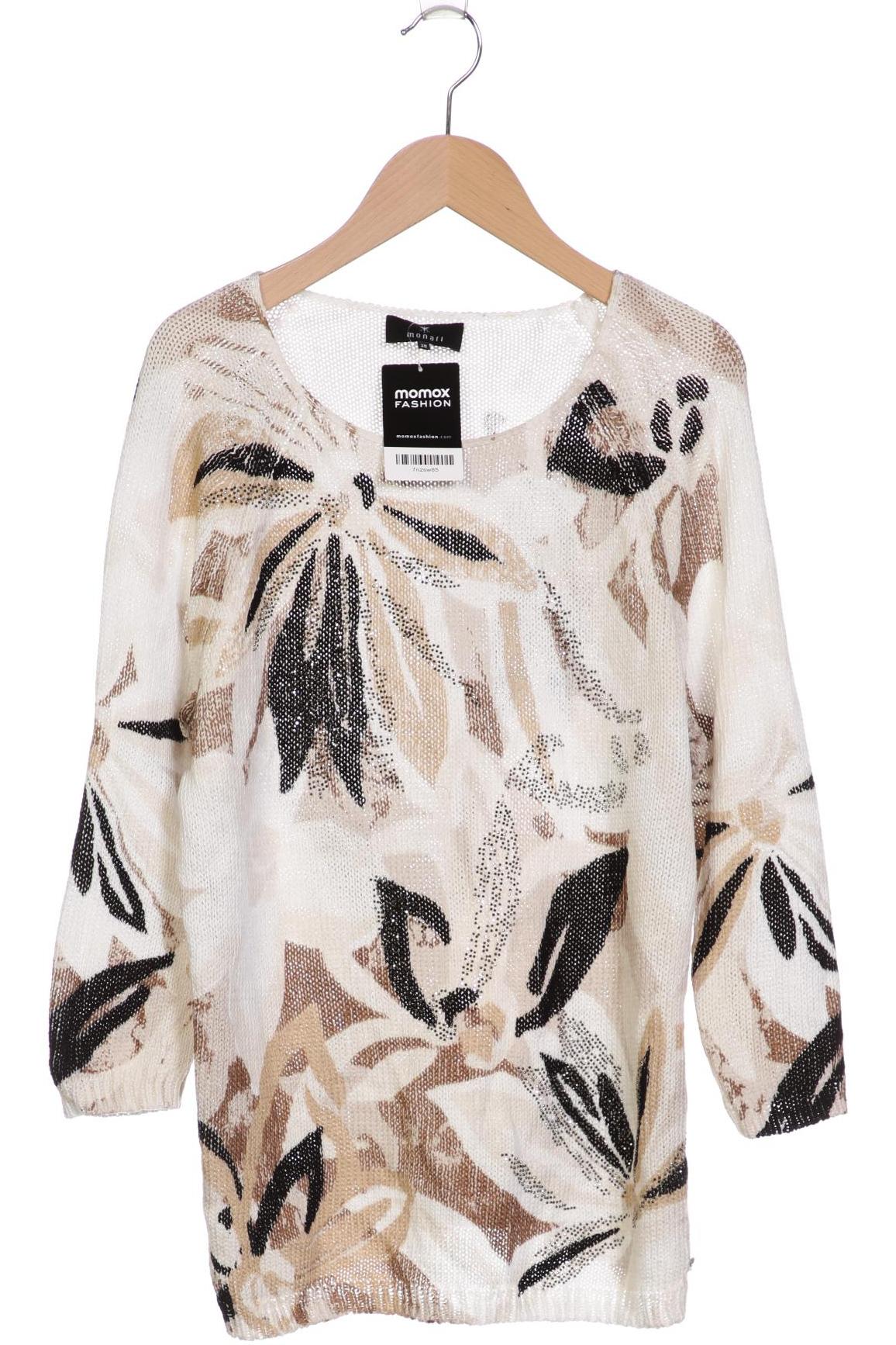 

monari Damen Pullover, beige, Gr. 38