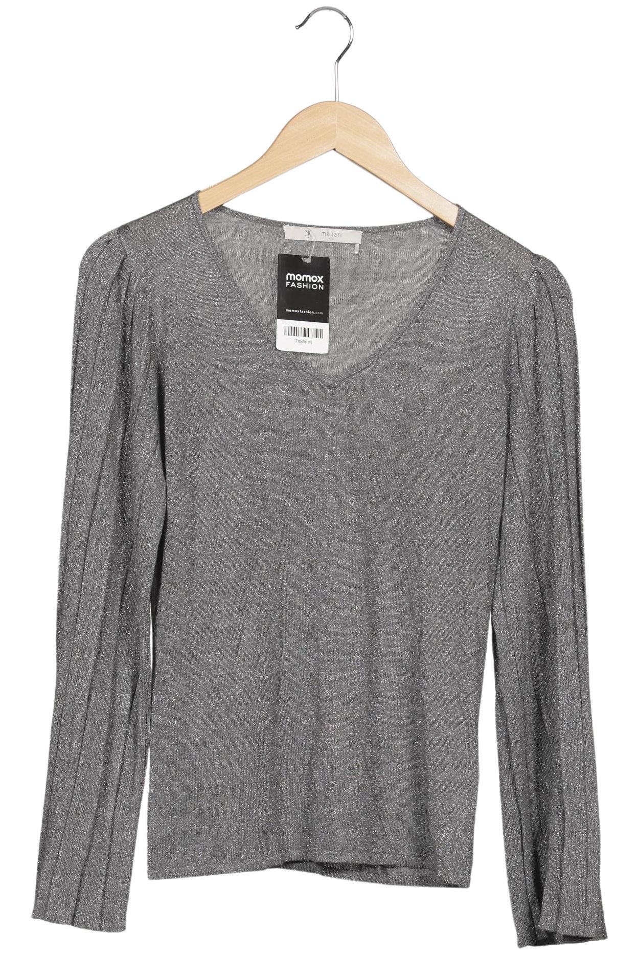 

monari Damen Pullover, grau, Gr. 34