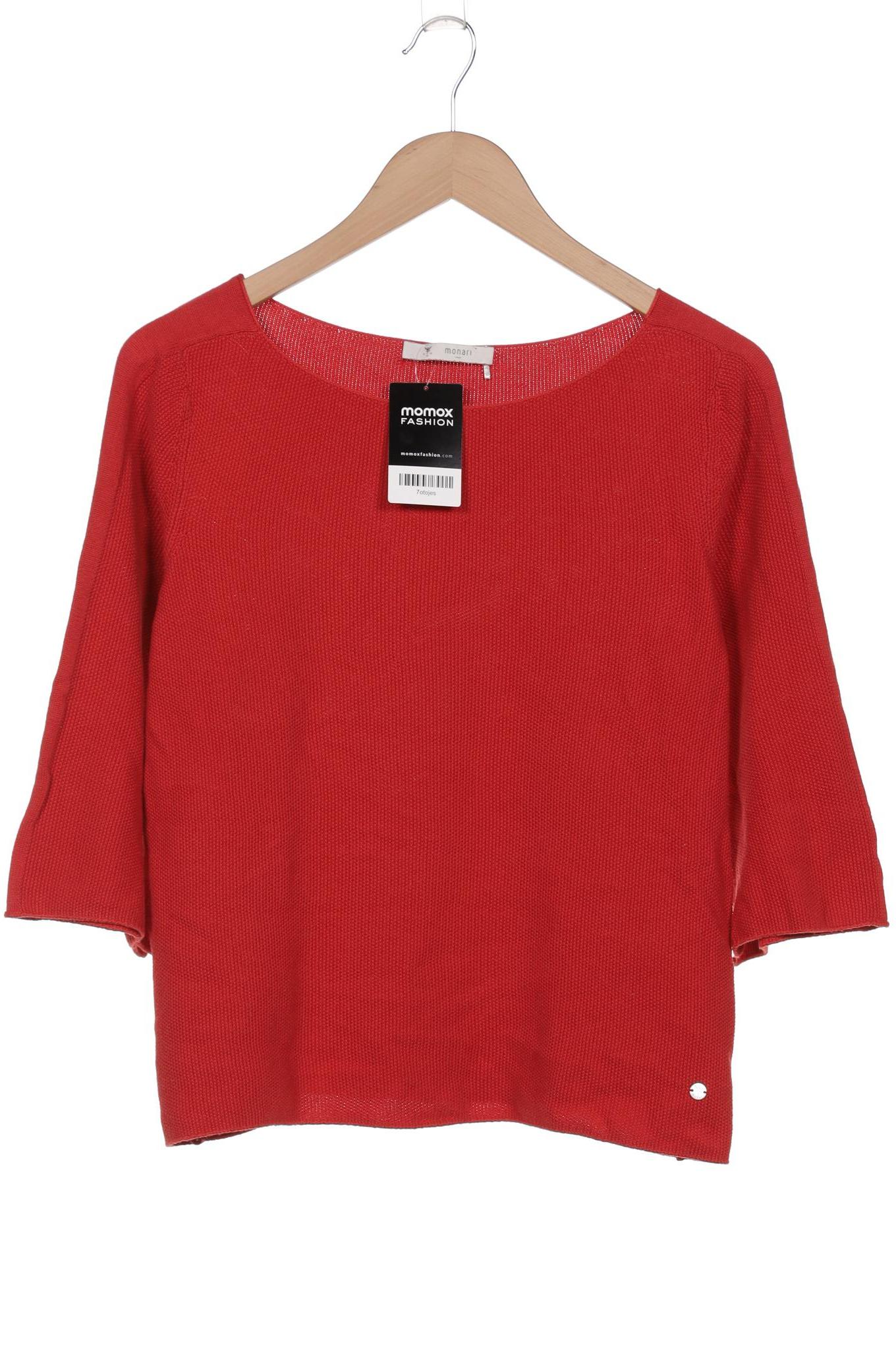 

monari Damen Pullover, rot, Gr. 38