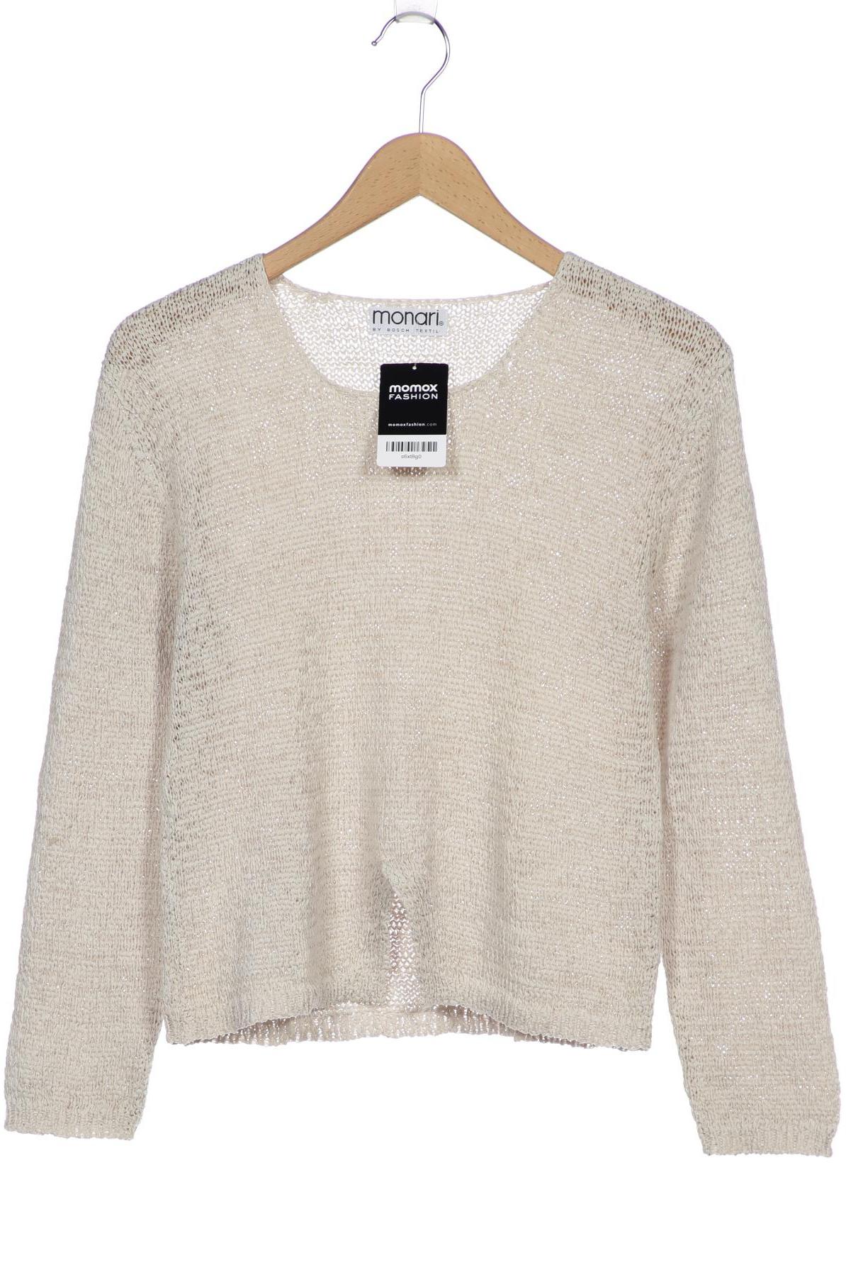 

monari Damen Pullover, beige, Gr. 36