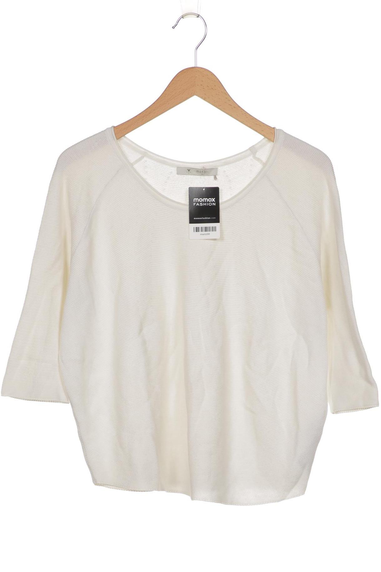 

monari Damen Pullover, weiß