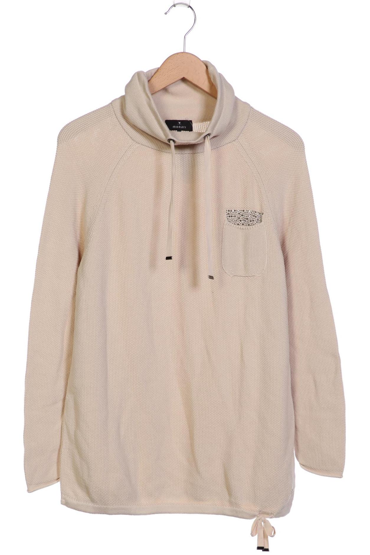 

monari Damen Pullover, beige, Gr. 42