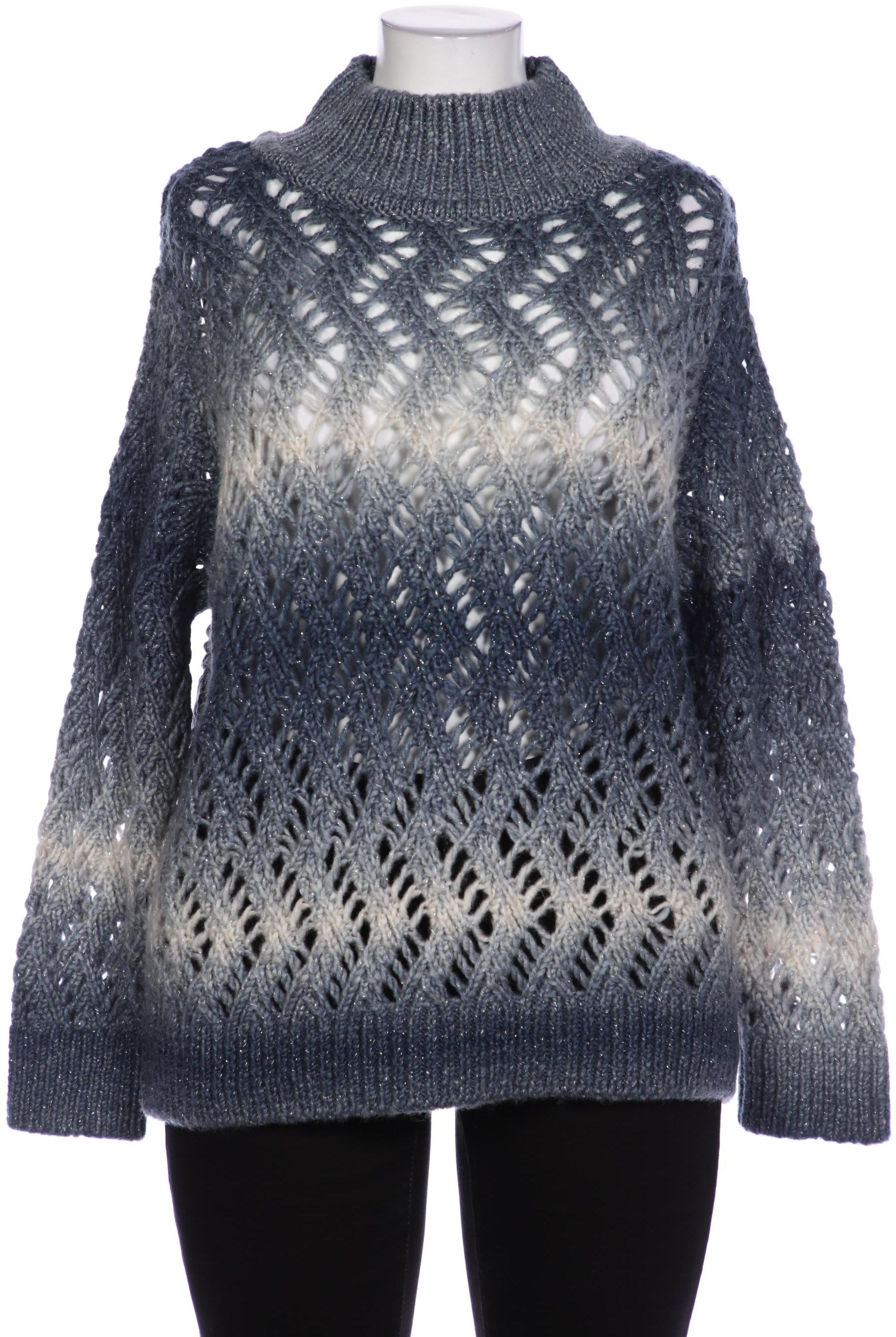 

monari Damen Pullover, blau, Gr. 44