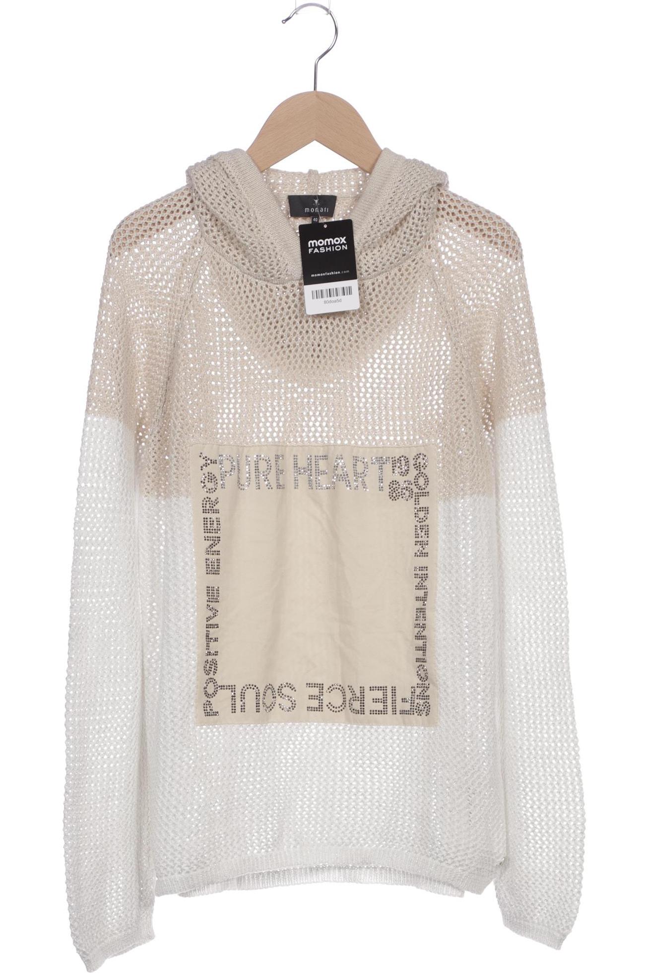

monari Damen Pullover, beige, Gr. 40