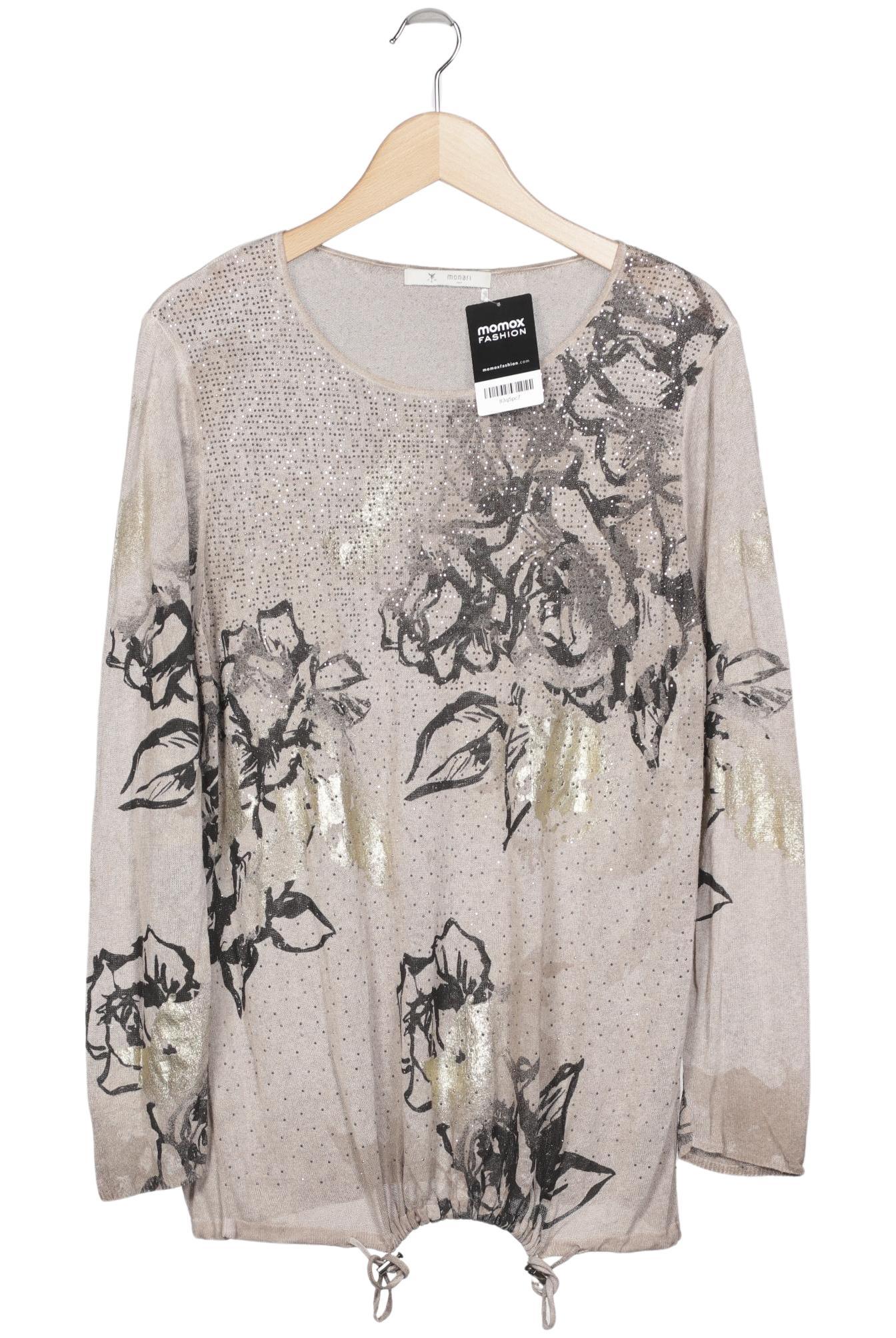 

monari Damen Pullover, beige, Gr. 42